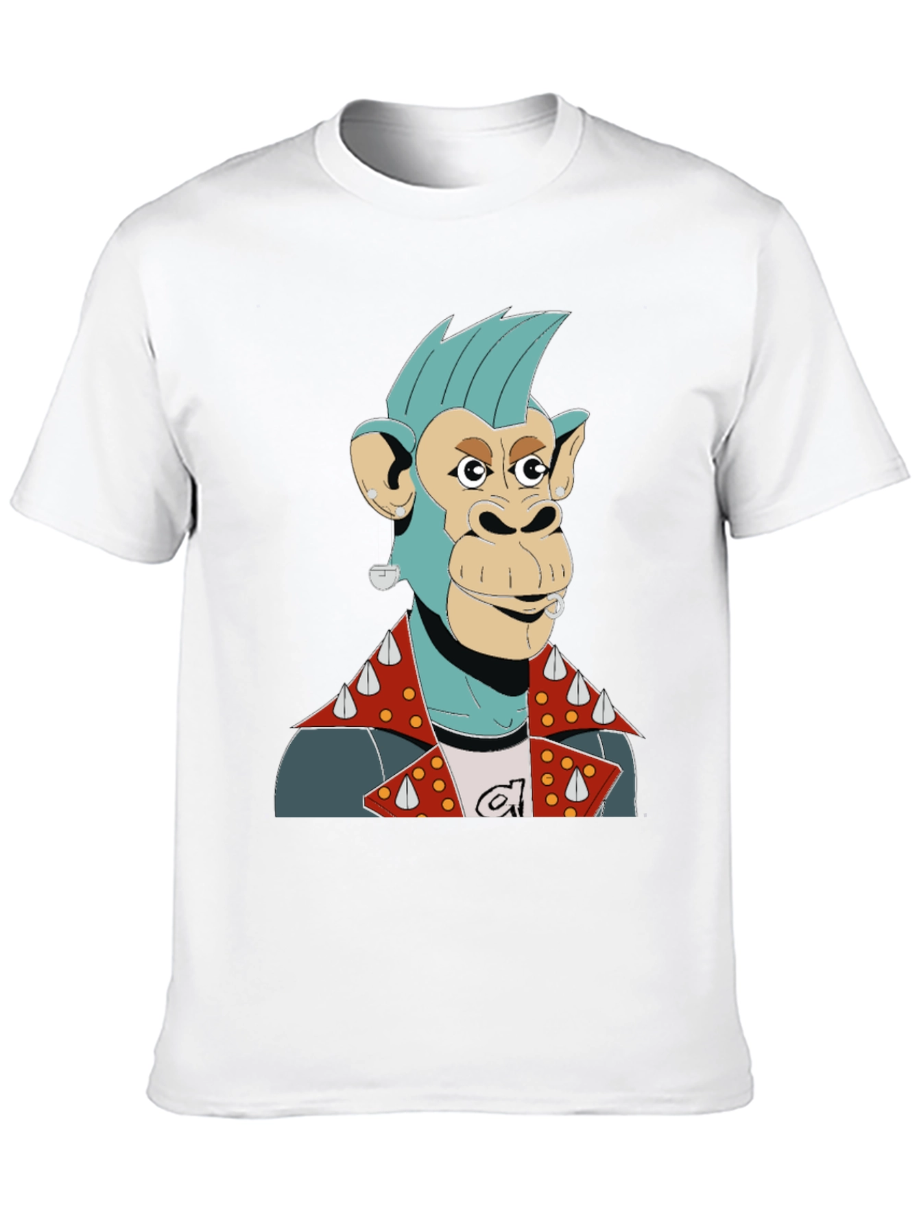 Punk Ape Graphic Tee - Cool & Unique Design