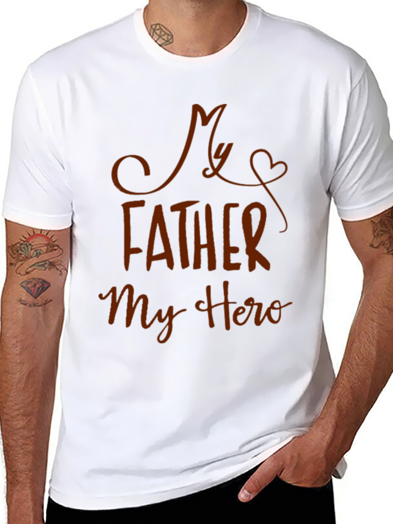 My Father My Hero Graphic T-Shirt