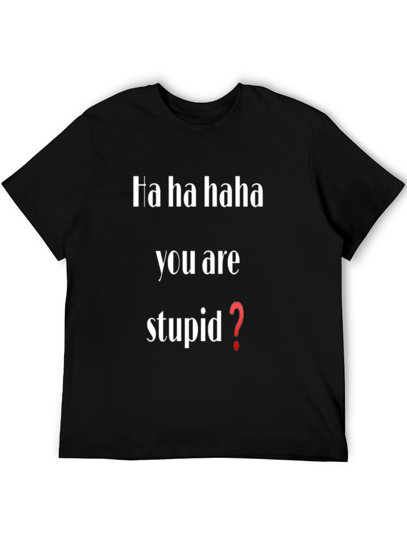 Funny Ha Ha You Are Stupid? T-Shirt