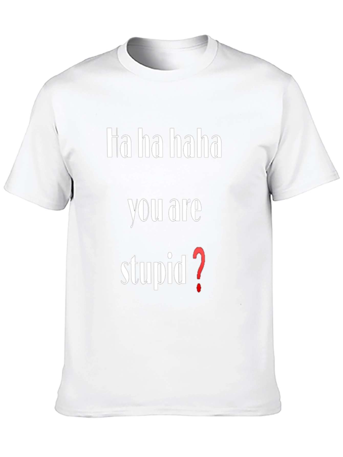 Funny Ha Ha You Are Stupid? T-Shirt