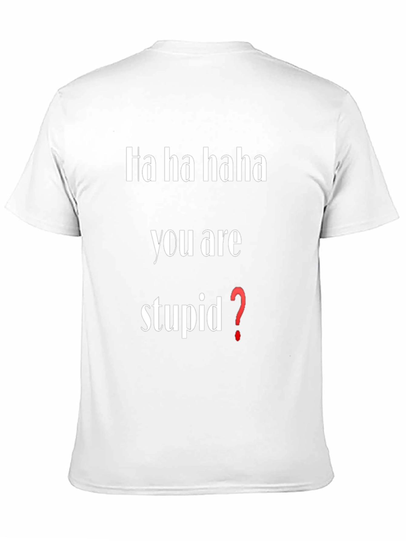 Funny Ha Ha You Are Stupid? T-Shirt