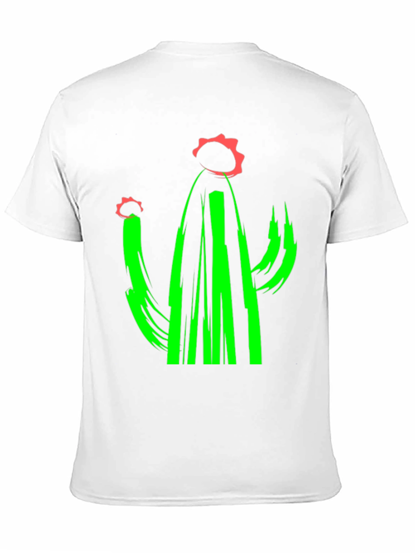 Cactus Graphic Tee - Modern Art T-Shirt