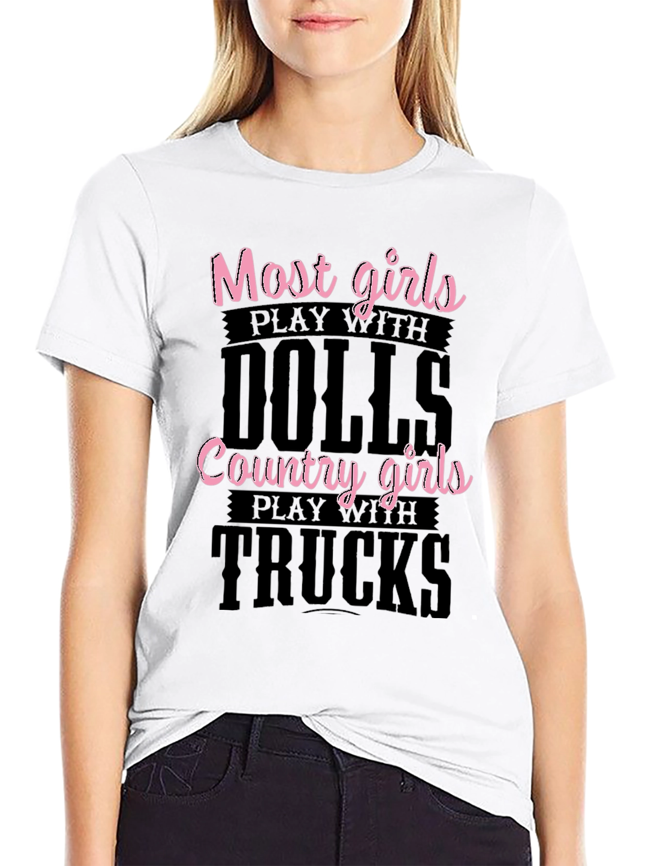 Country Girls Trucks Graphic Tee
