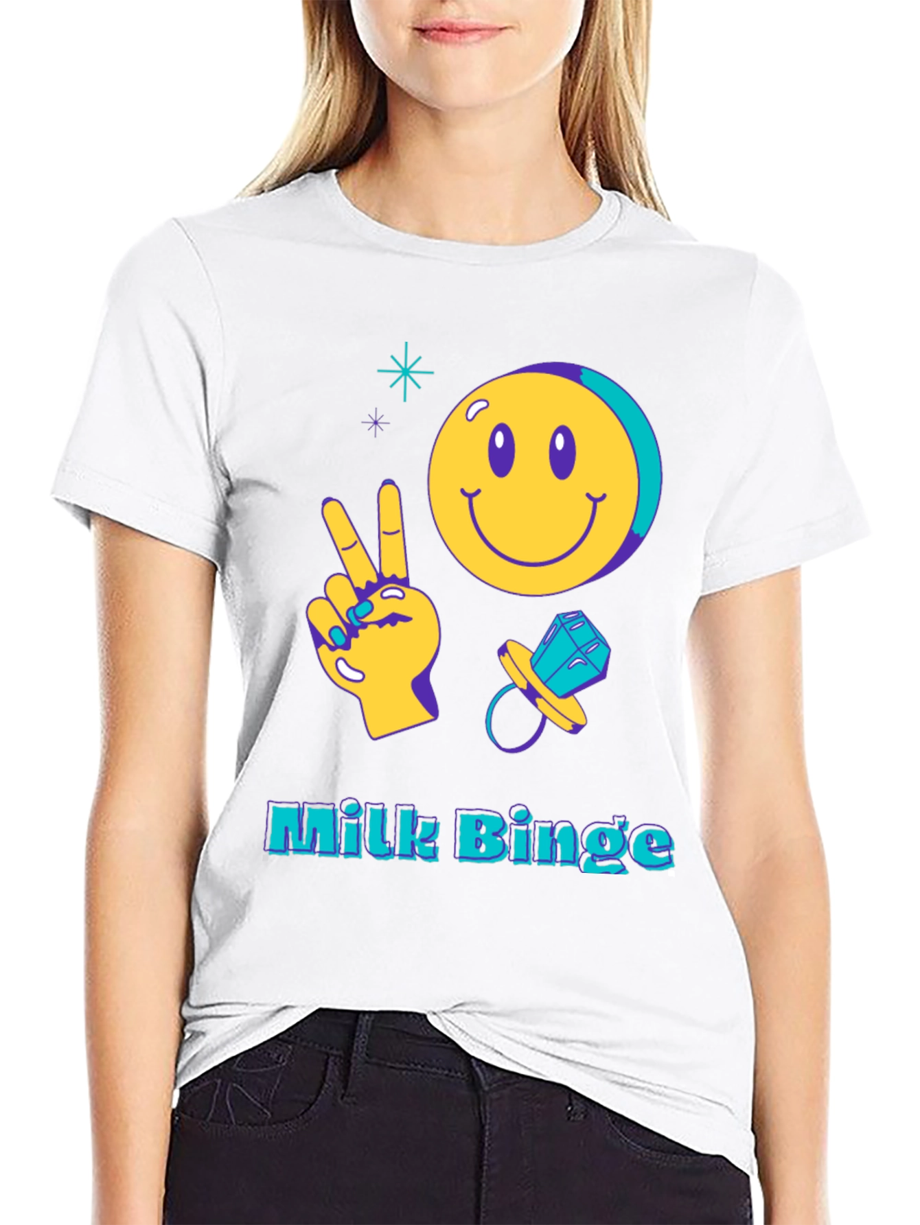 Milk Binge Graphic T-Shirt