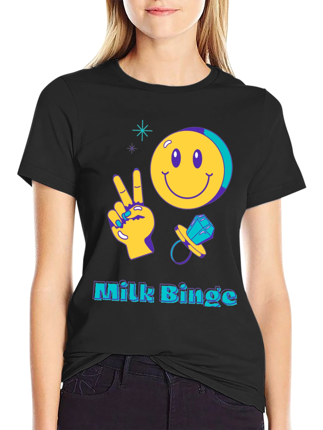 Milk Binge Graphic T-Shirt