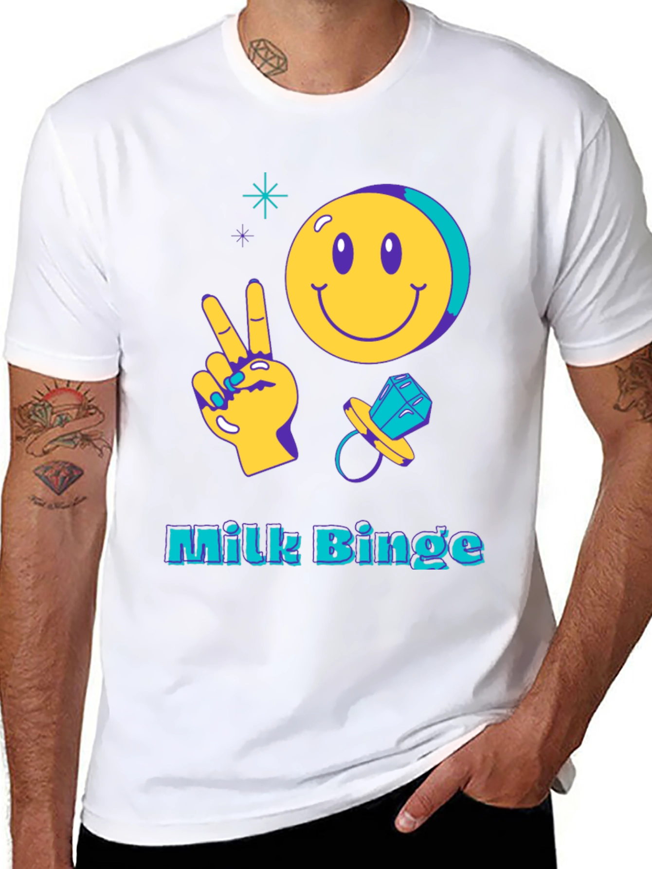 Milk Binge Graphic T-Shirt