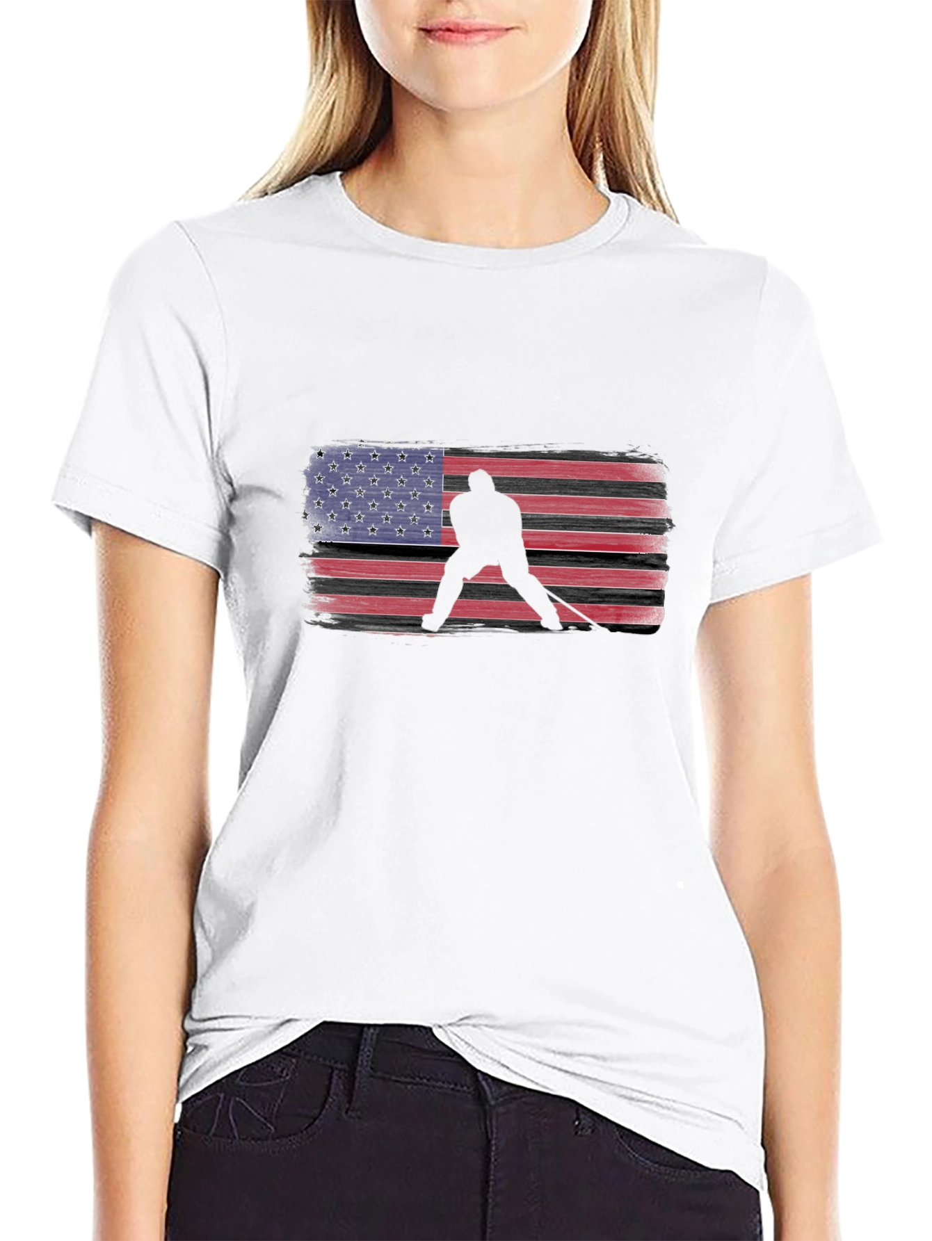 USA Hockey T-Shirt - Patriotic Sportswear