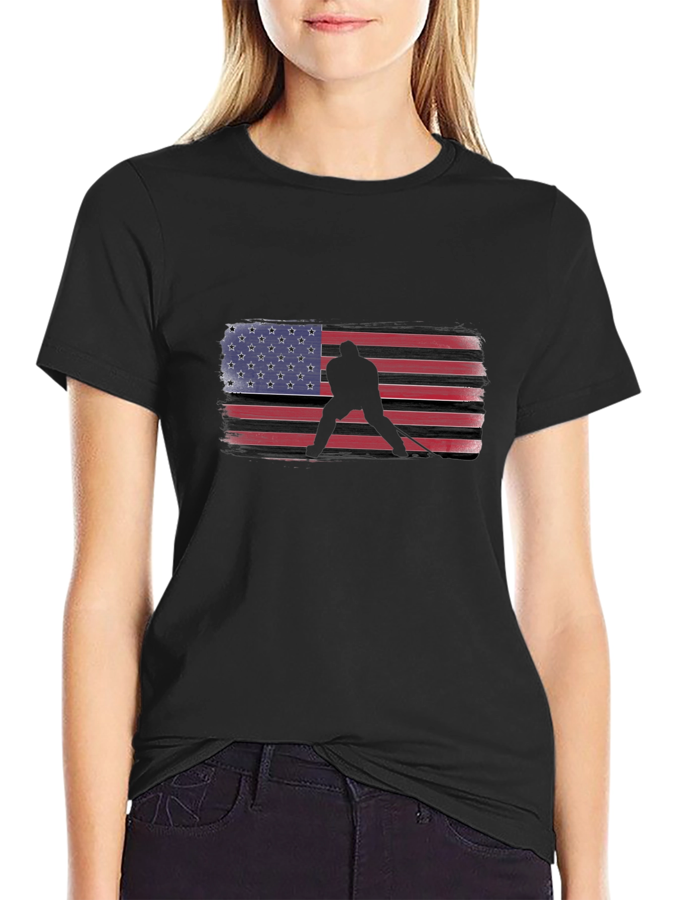 USA Hockey T-Shirt - Patriotic Sportswear