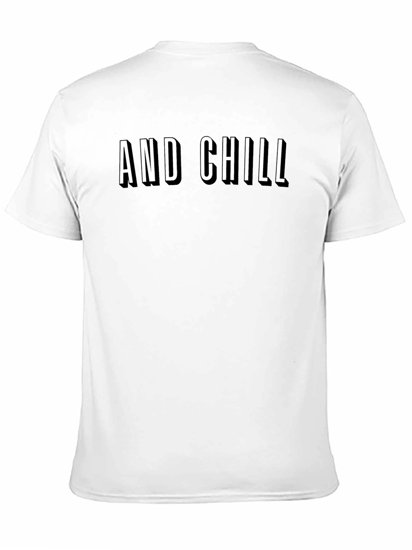 AND CHILL Graphic Tee - Trendy Casual Comfort