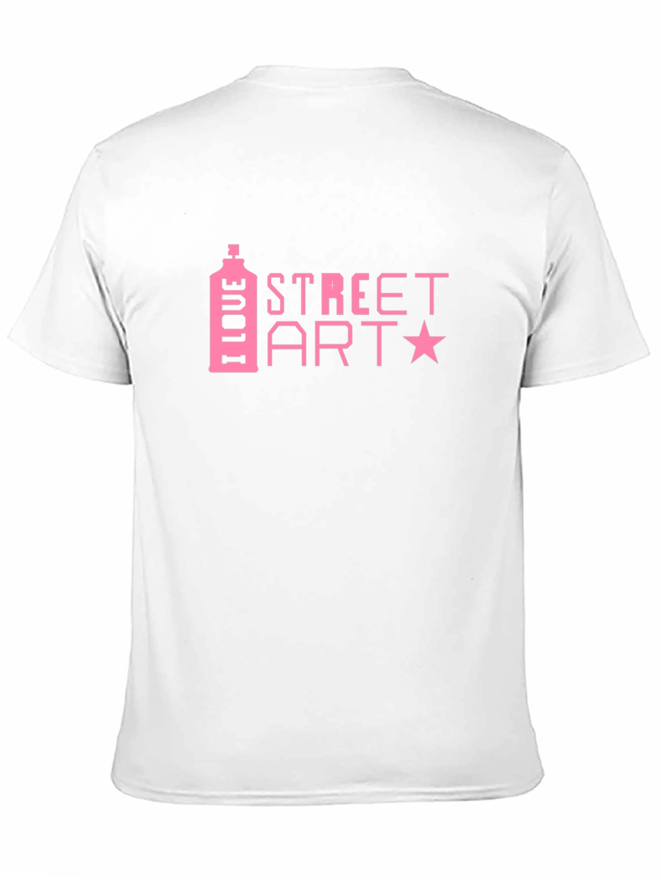 I Love Street Art Black T-Shirt
