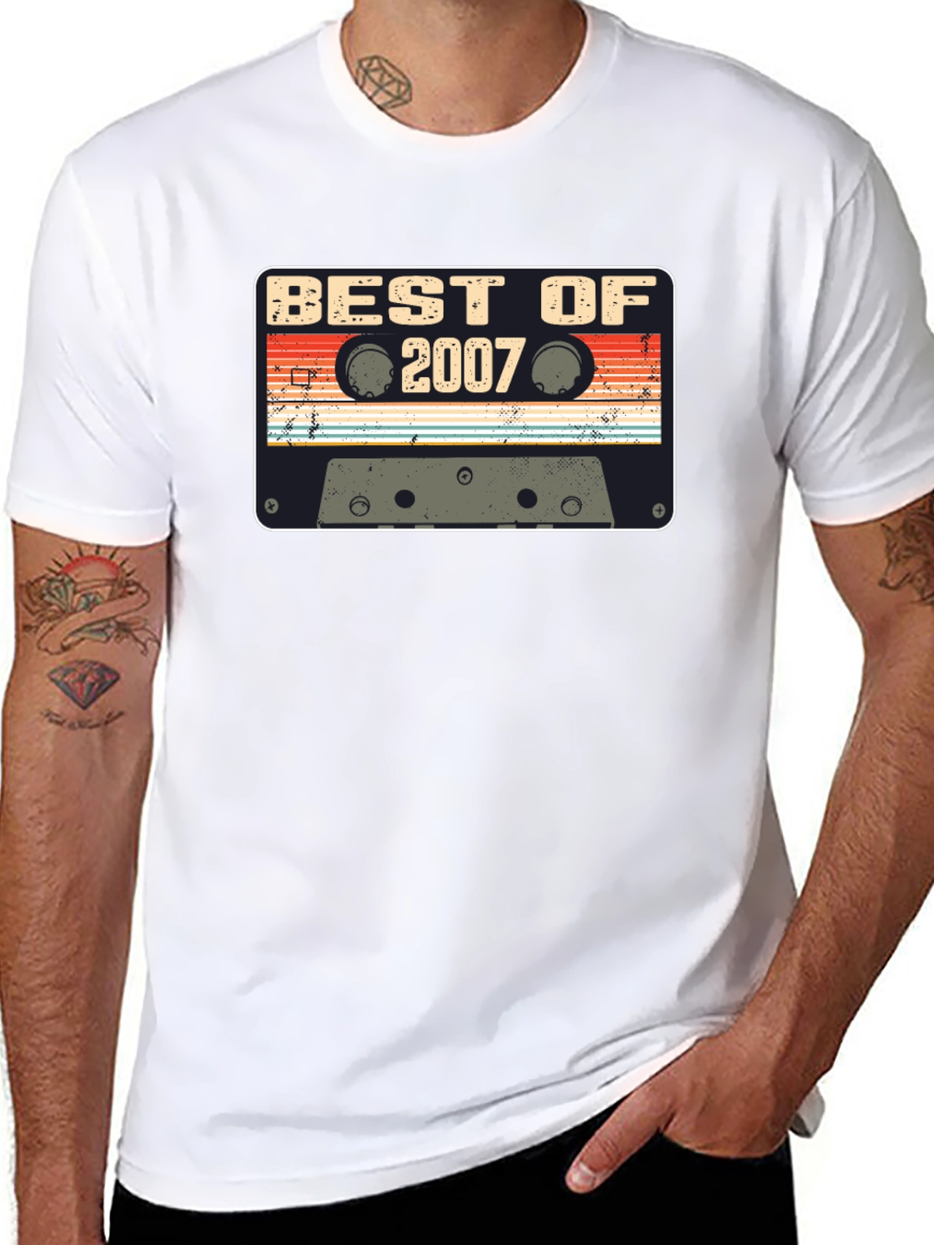 Best of 2007 Cassette Tape Graphic Tee