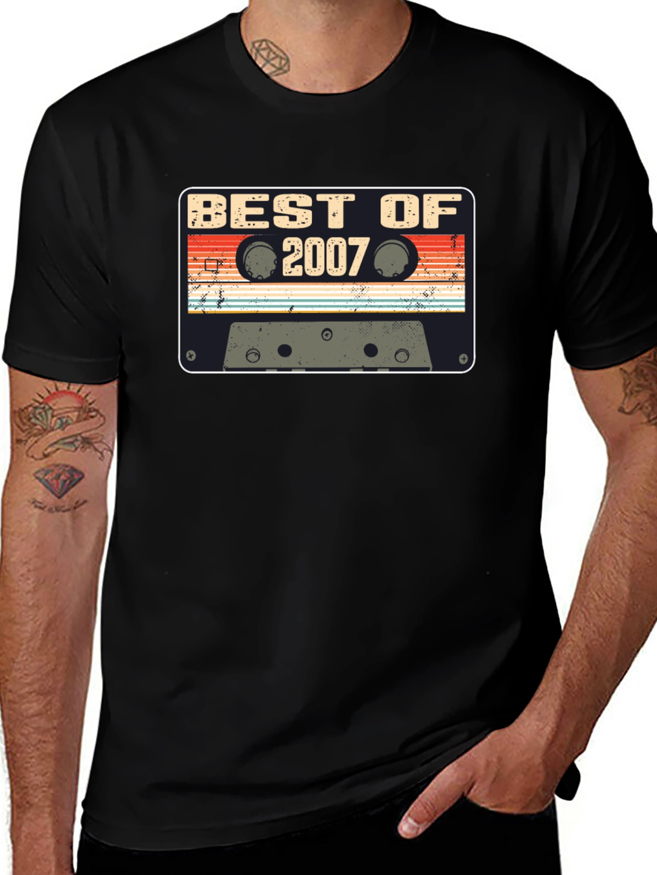Best of 2007 Cassette Tape Graphic Tee