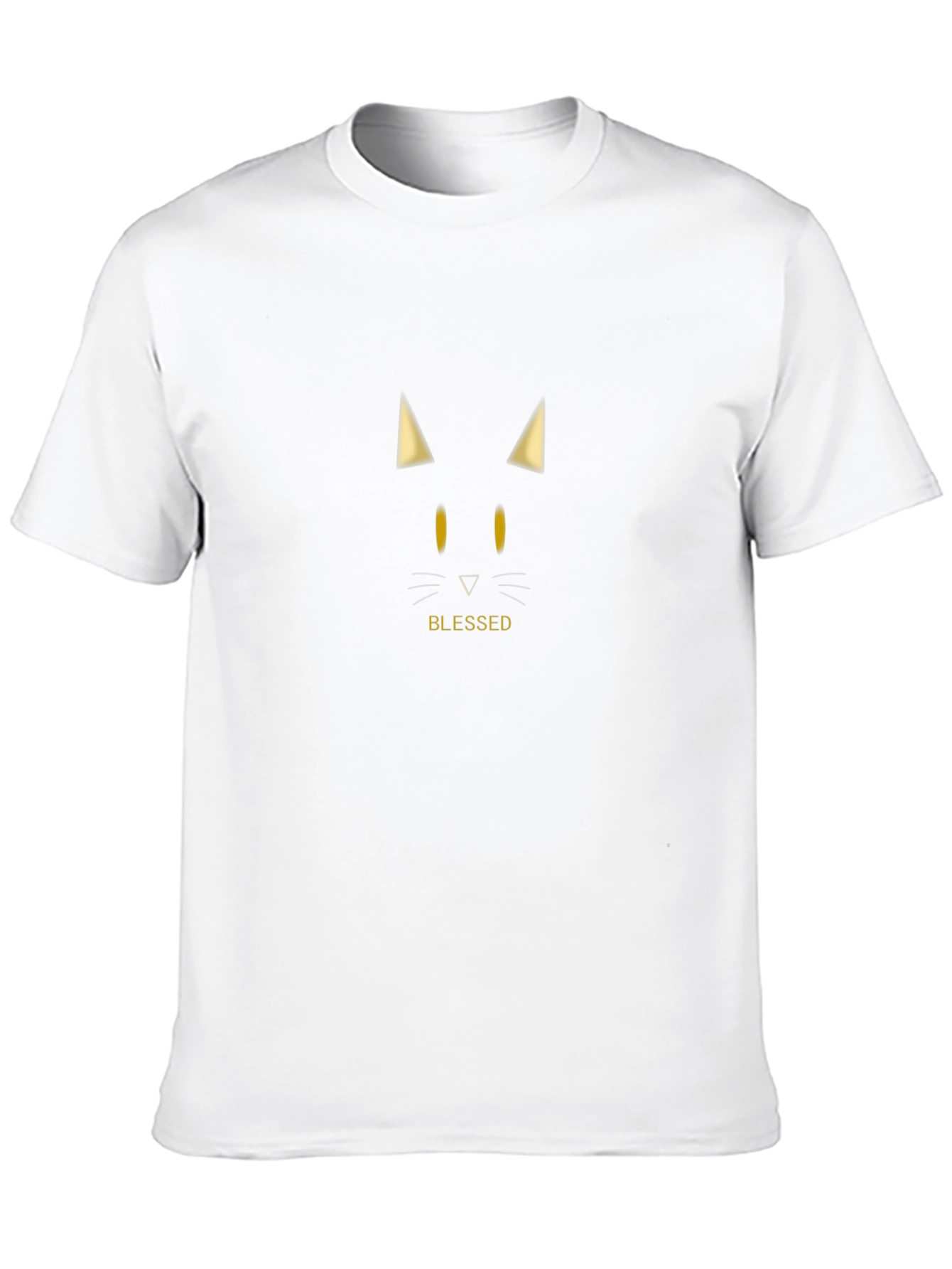 Blessed Black Cat Graphic Tee