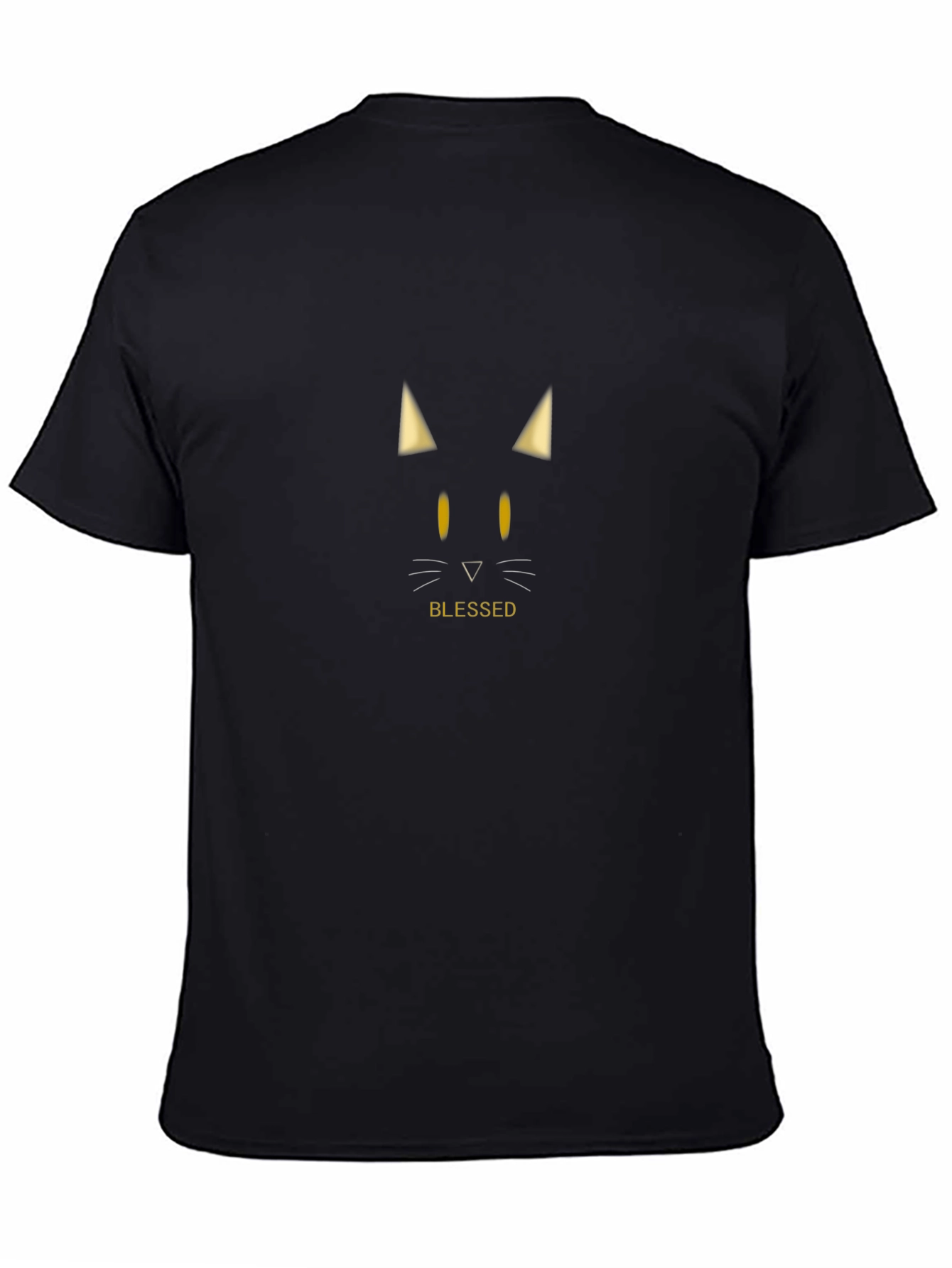 Blessed Black Cat Graphic Tee
