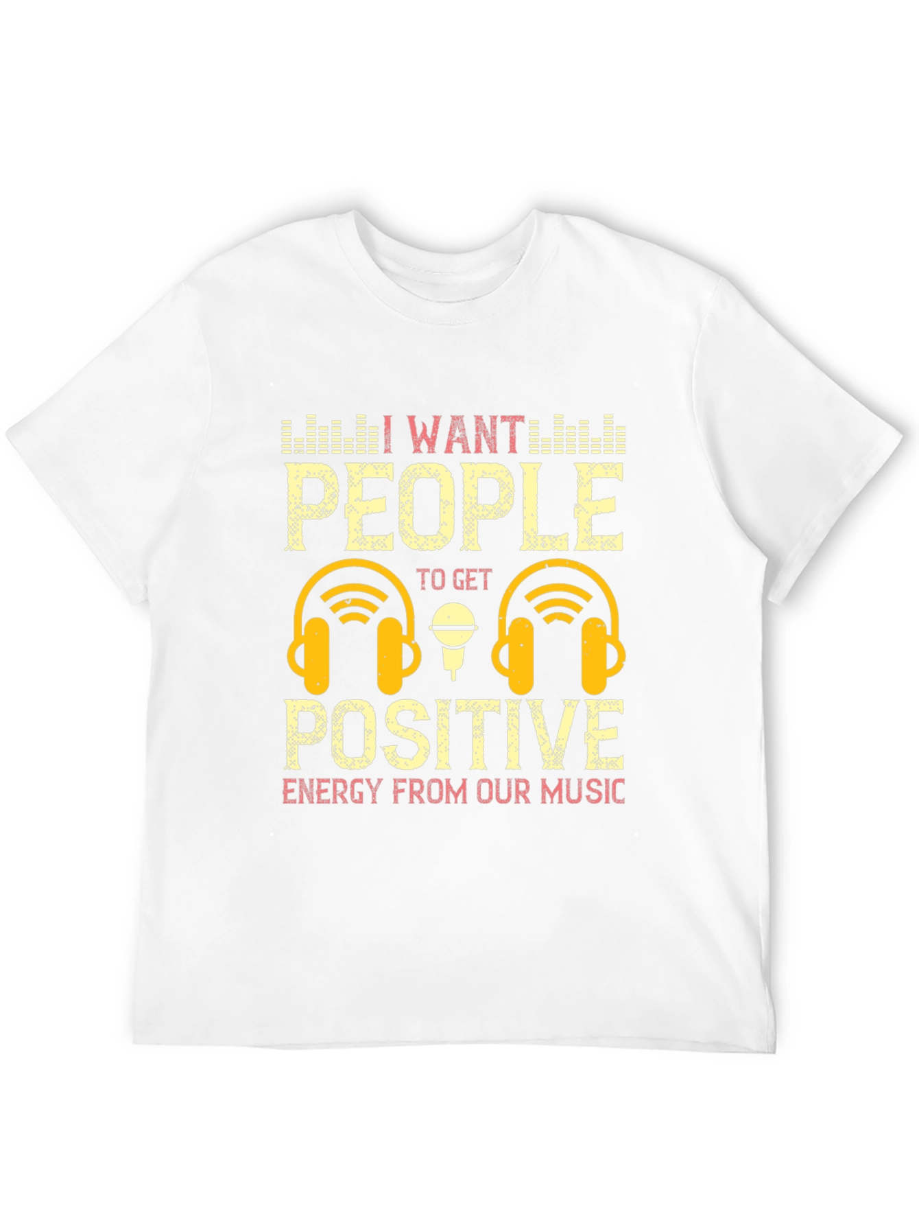 Positive Energy Music Graphic T-Shirt