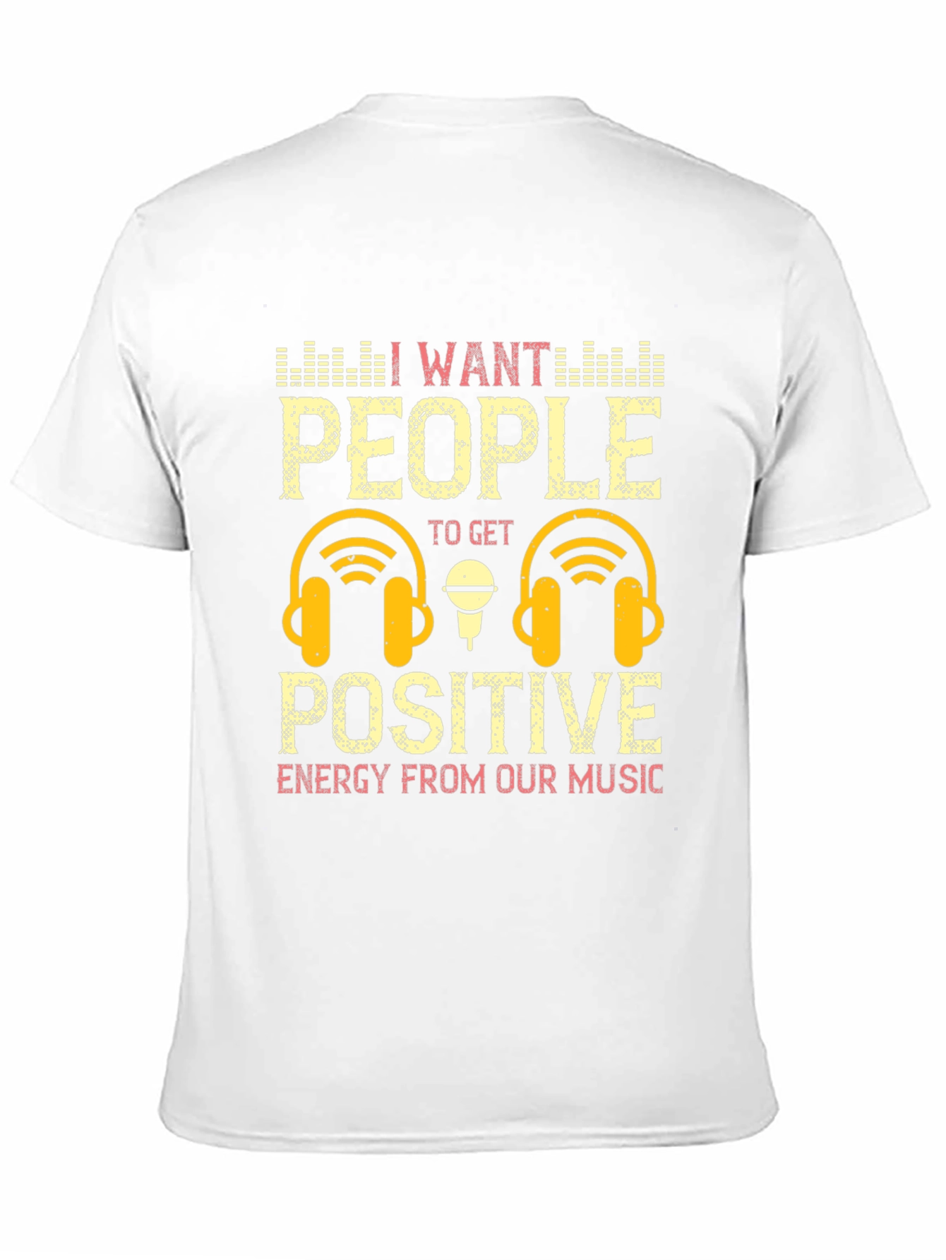 Positive Energy Music Graphic T-Shirt