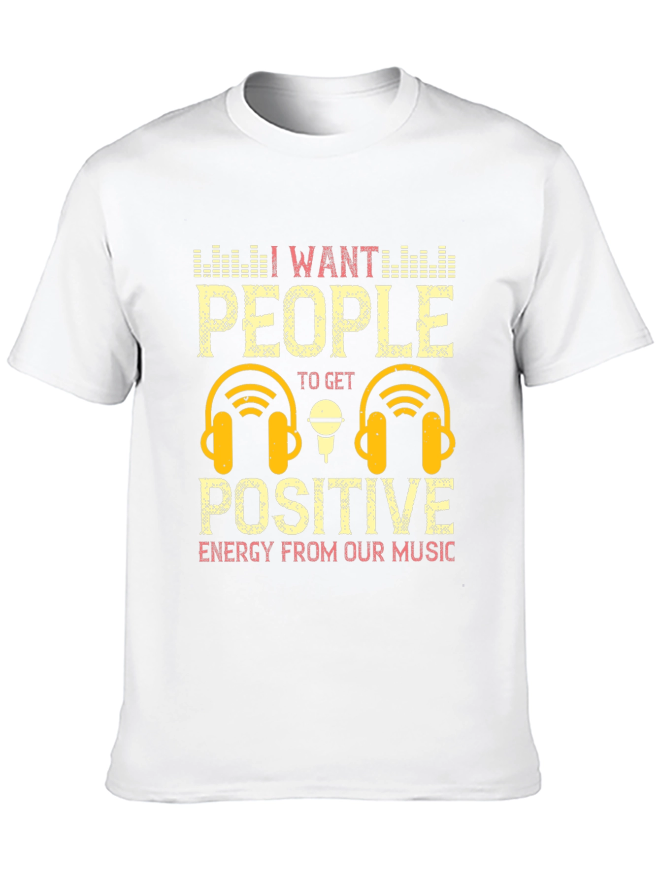 Positive Energy Music Graphic T-Shirt