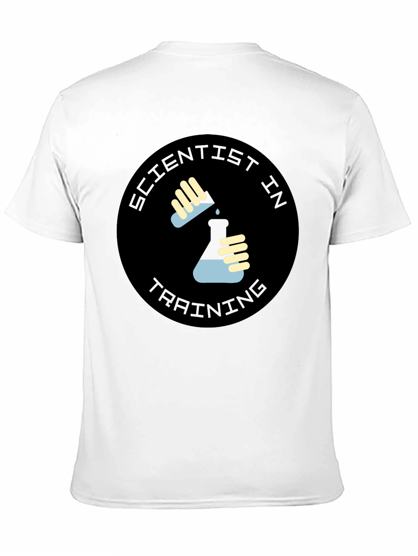 Scientist in Training Graphic Black T-Shirt