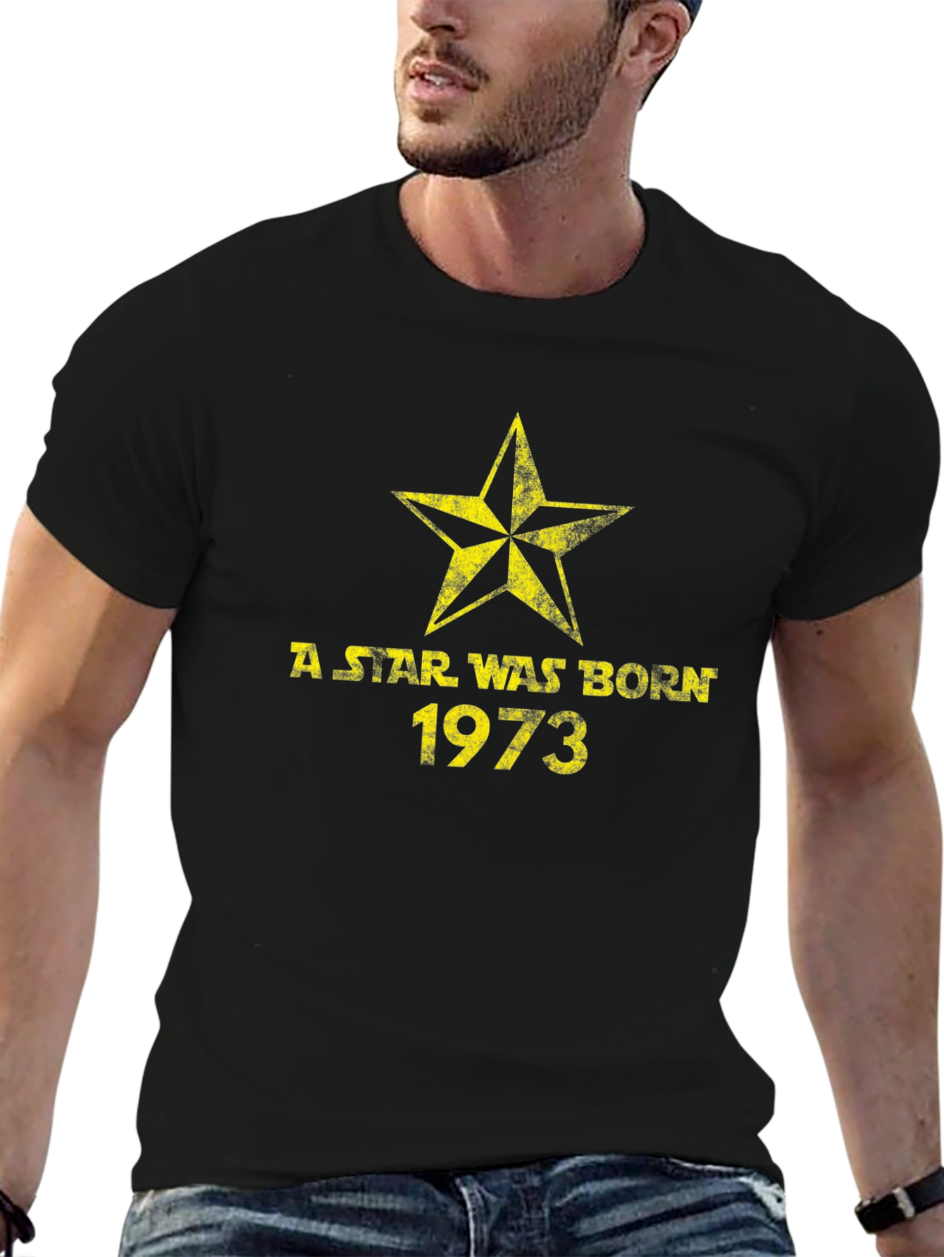A Star Was Born 1973 Black T-Shirt