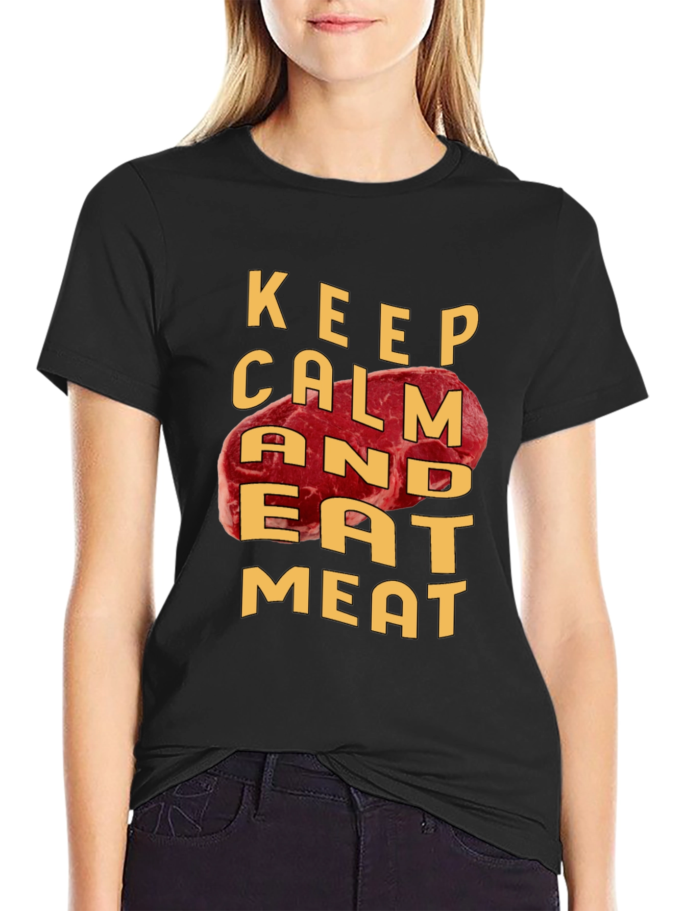 Keep Calm and Eat Meat T-Shirt