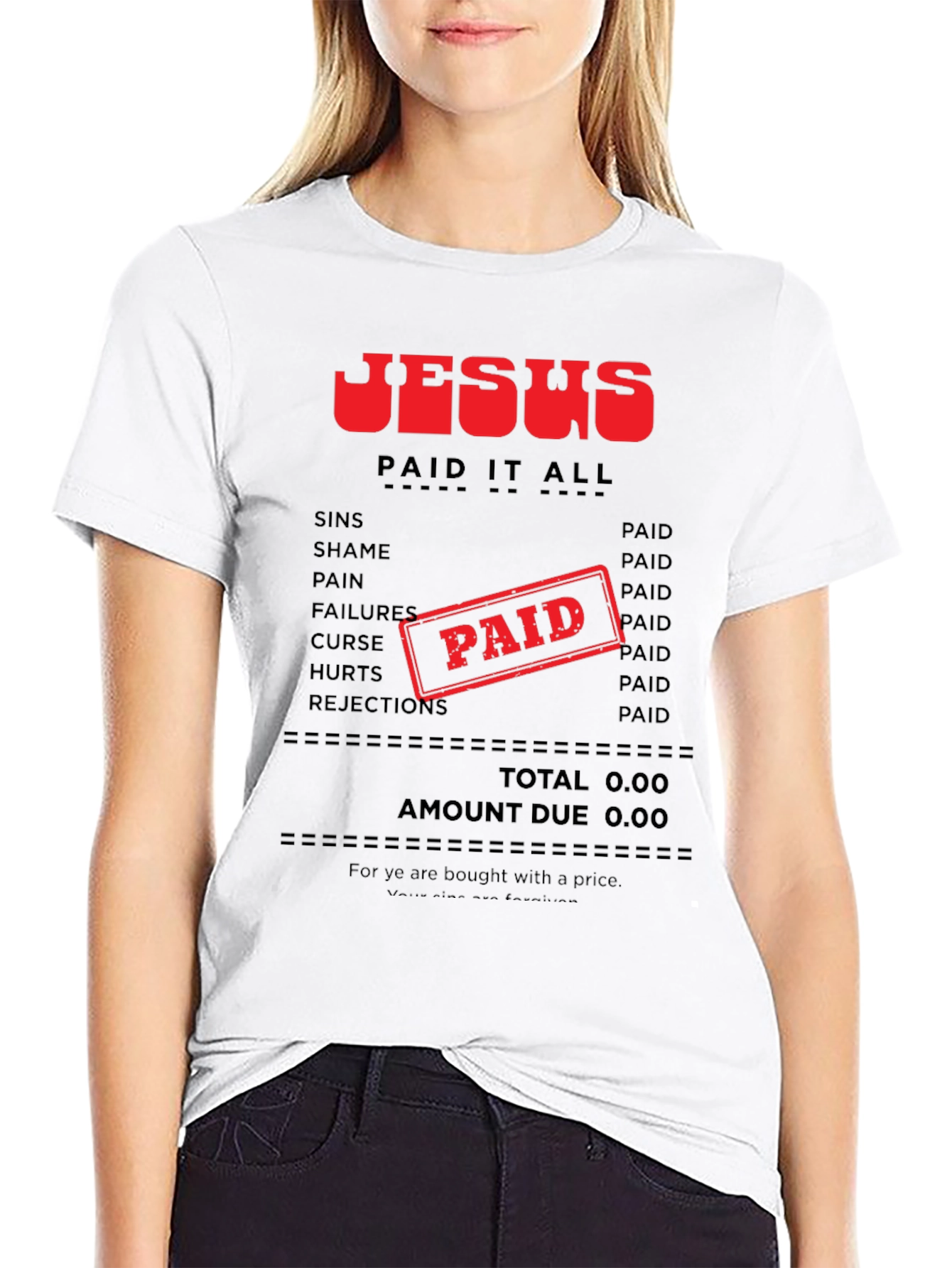 Jesus Paid It All T-Shirt