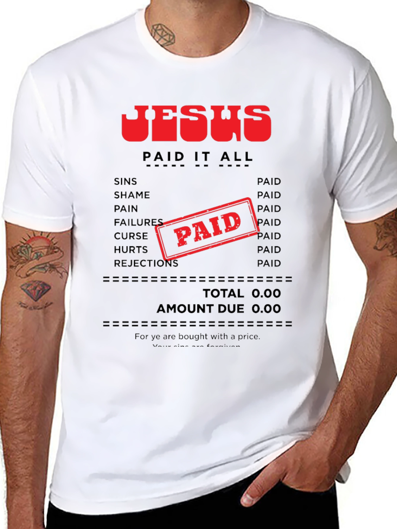Jesus Paid It All T-Shirt
