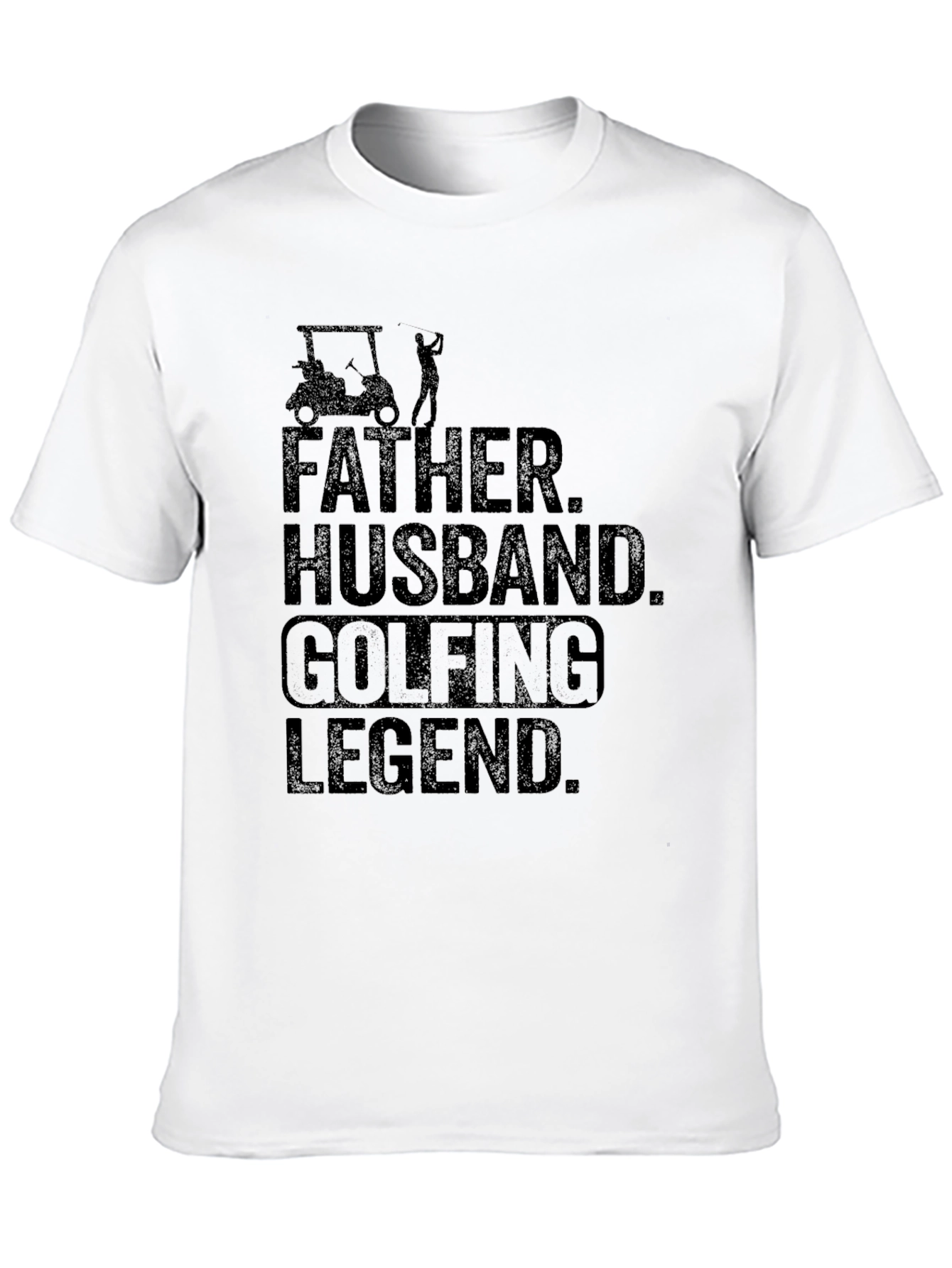 Father Husband Golfing Legend T-Shirt