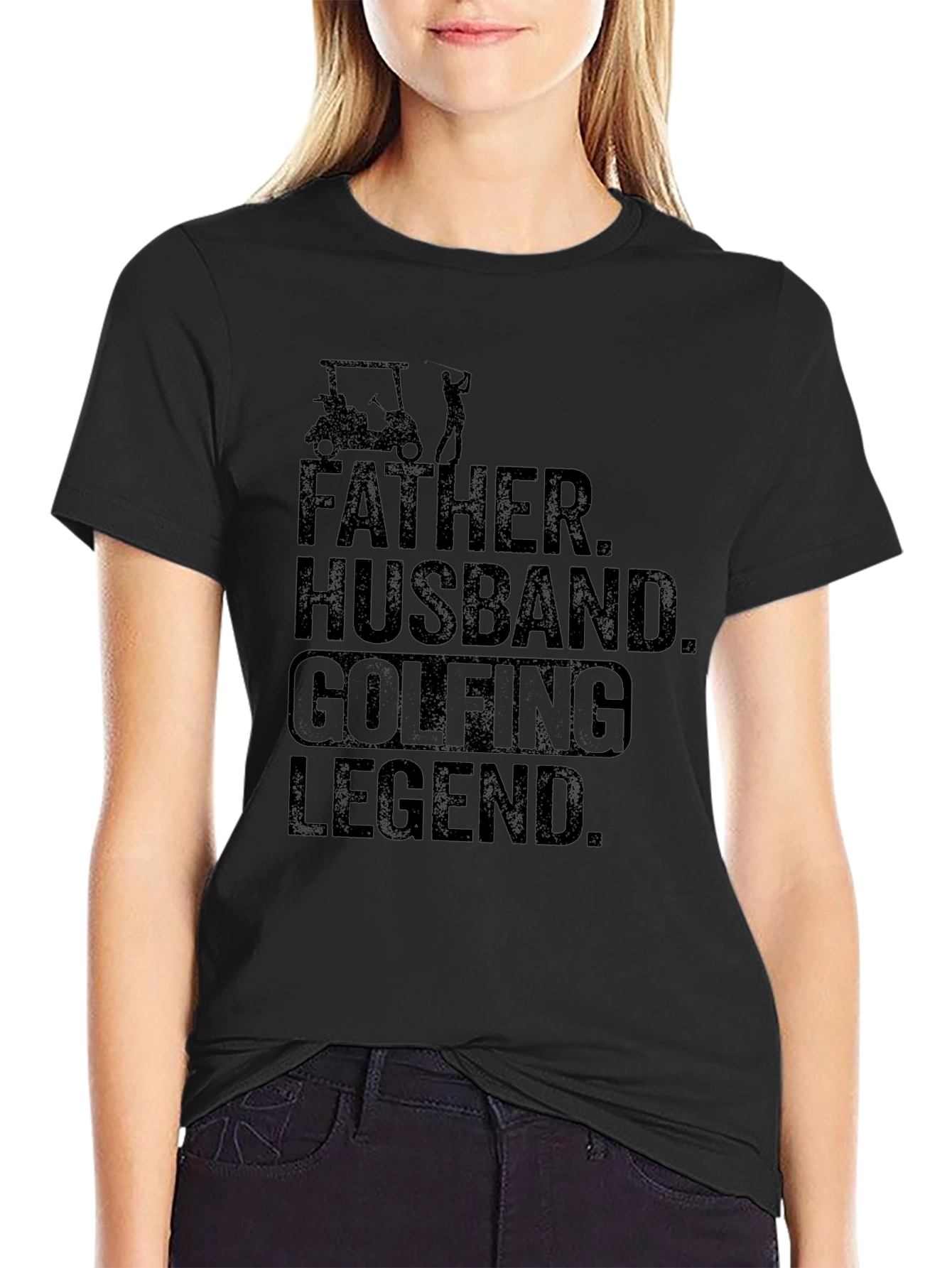 Father Husband Golfing Legend T-Shirt