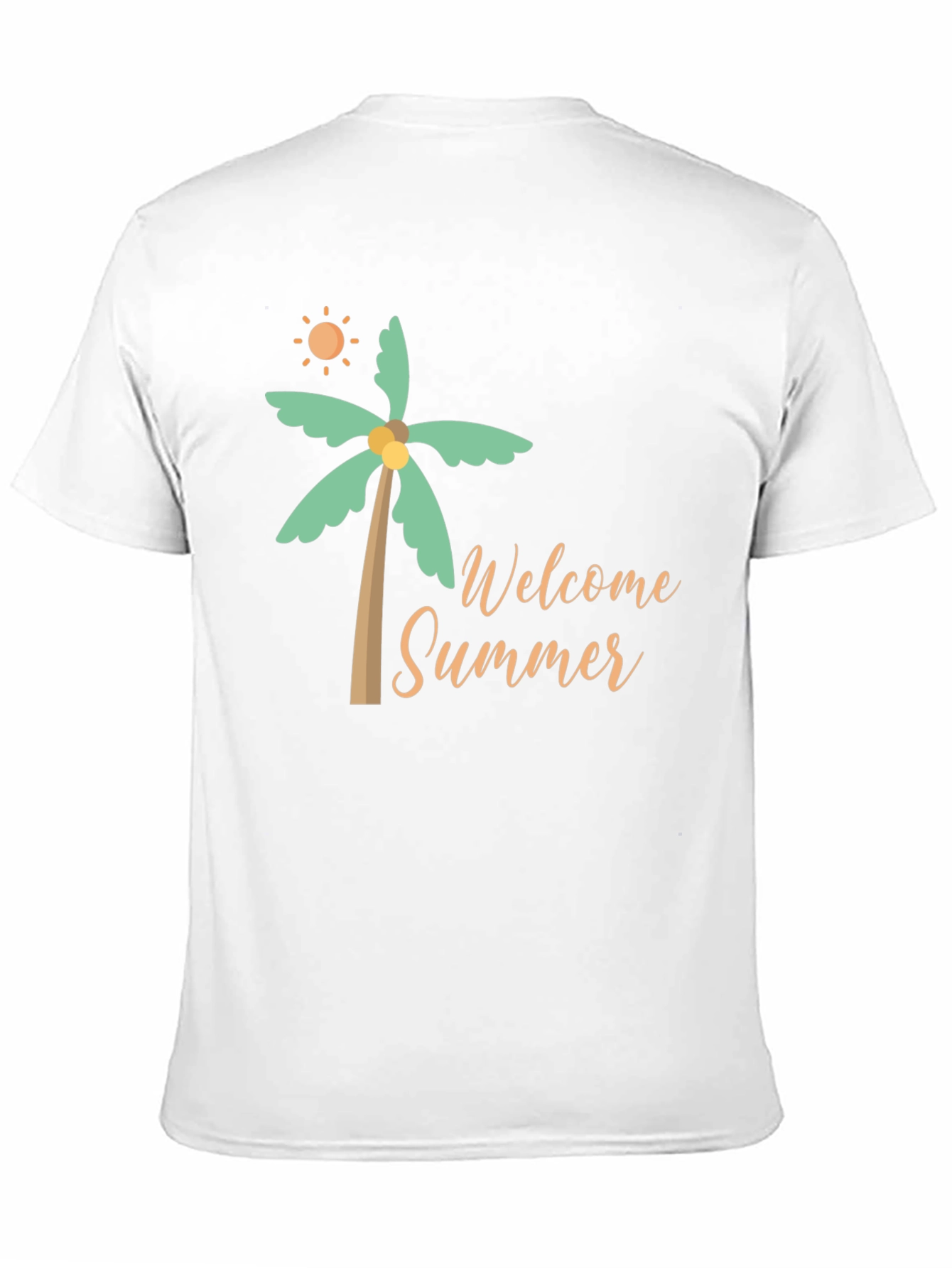 Welcome Summer Black T-Shirt