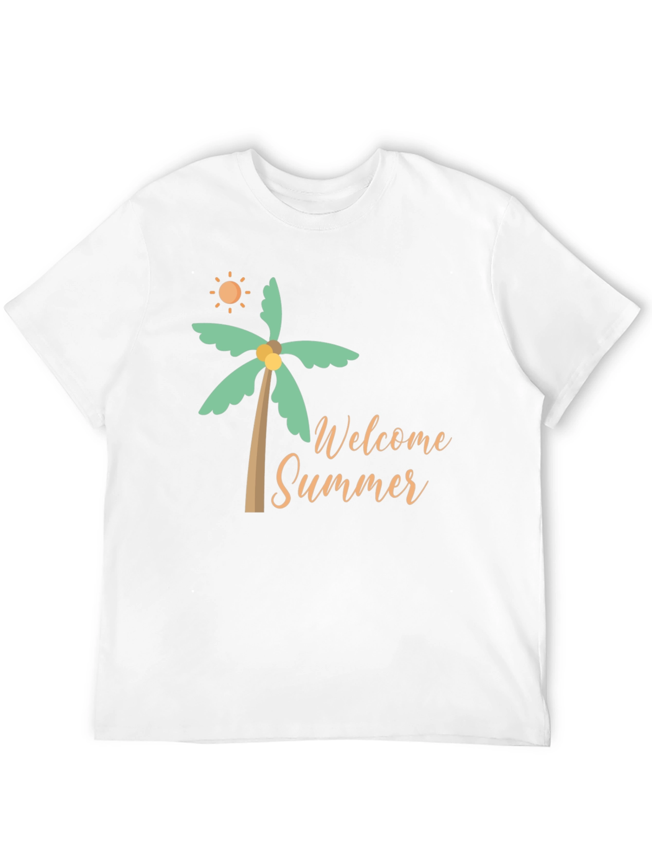 Welcome Summer Black T-Shirt