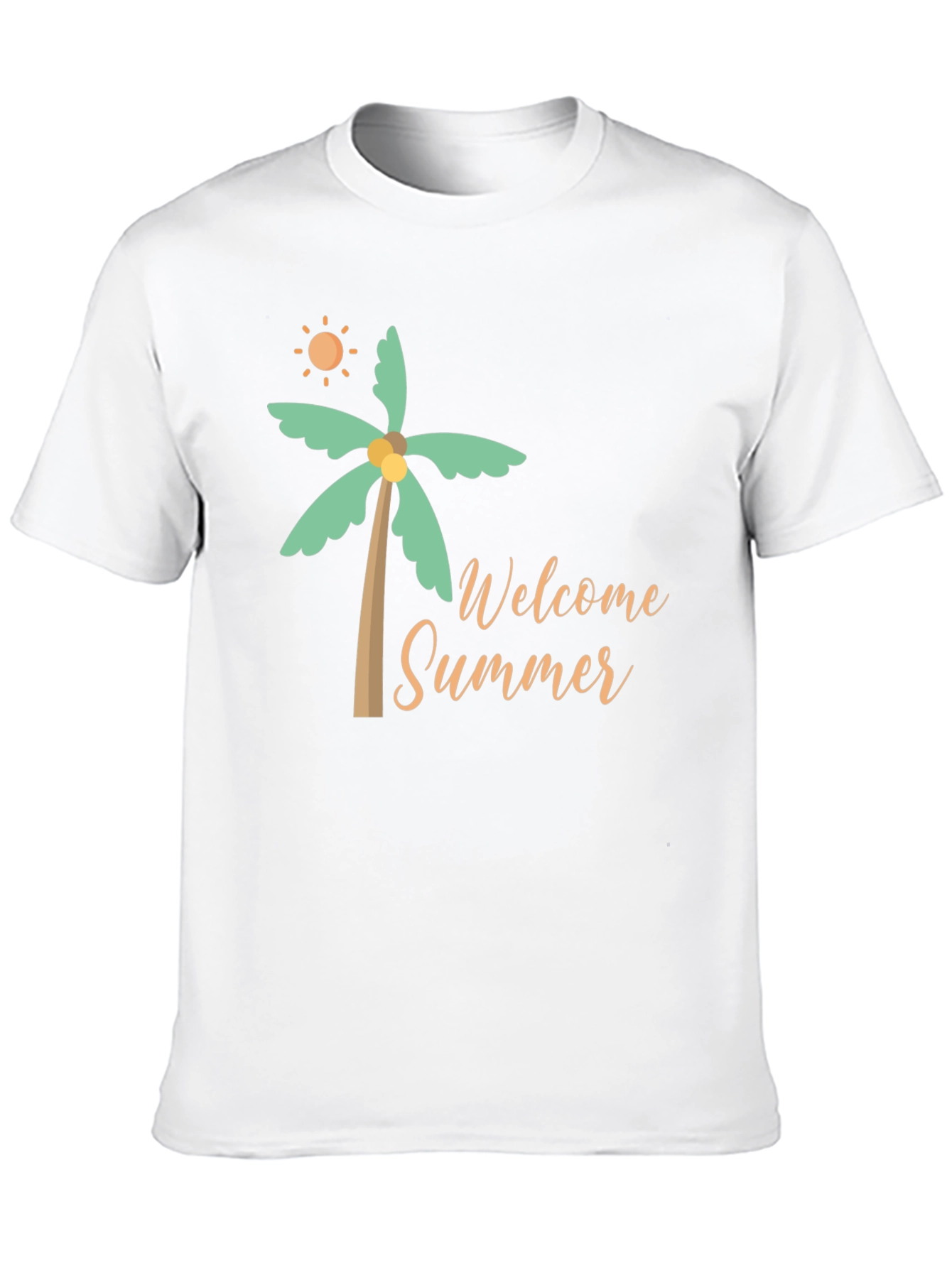 Welcome Summer Black T-Shirt