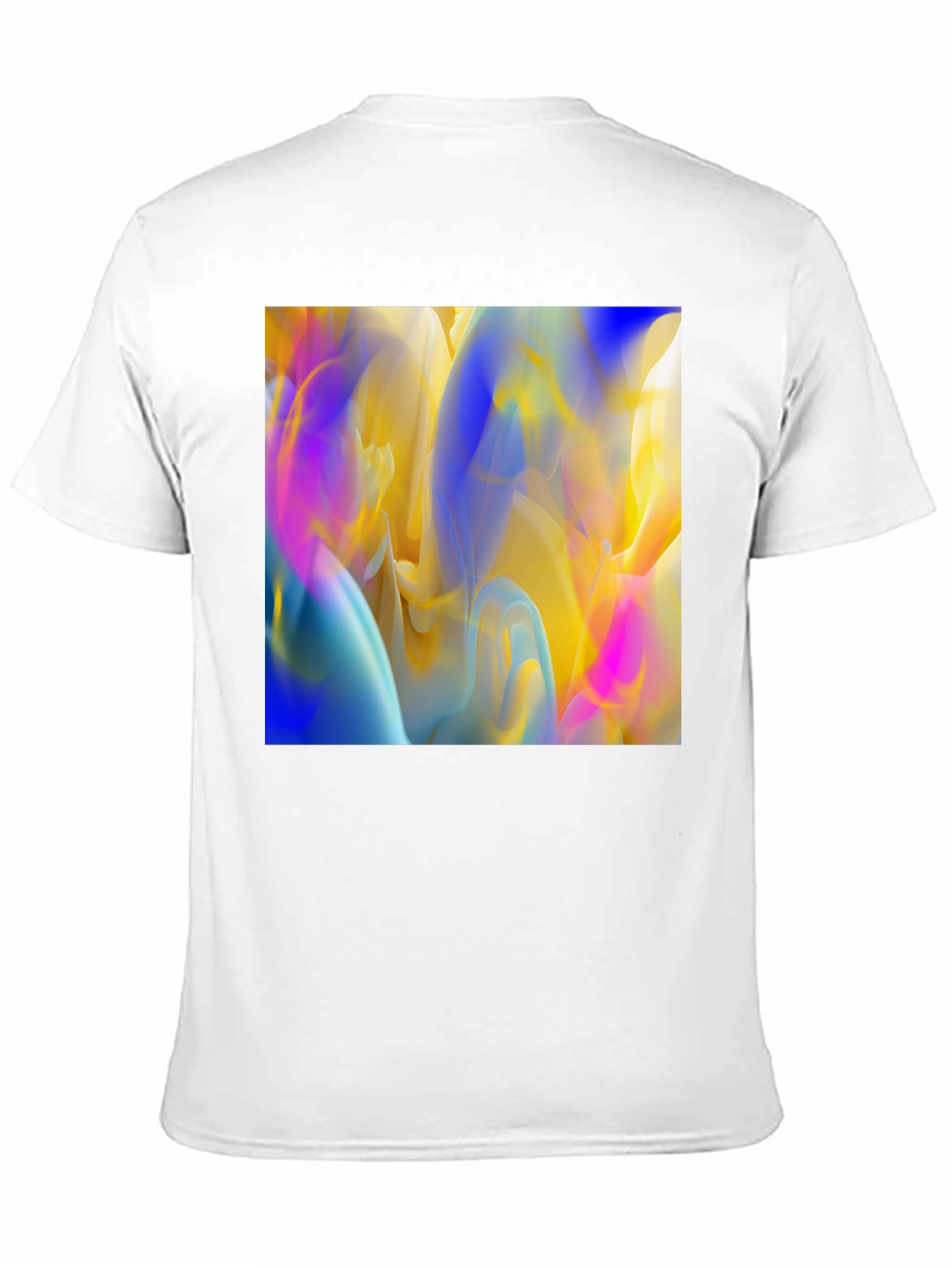 Abstract Art Black T-Shirt