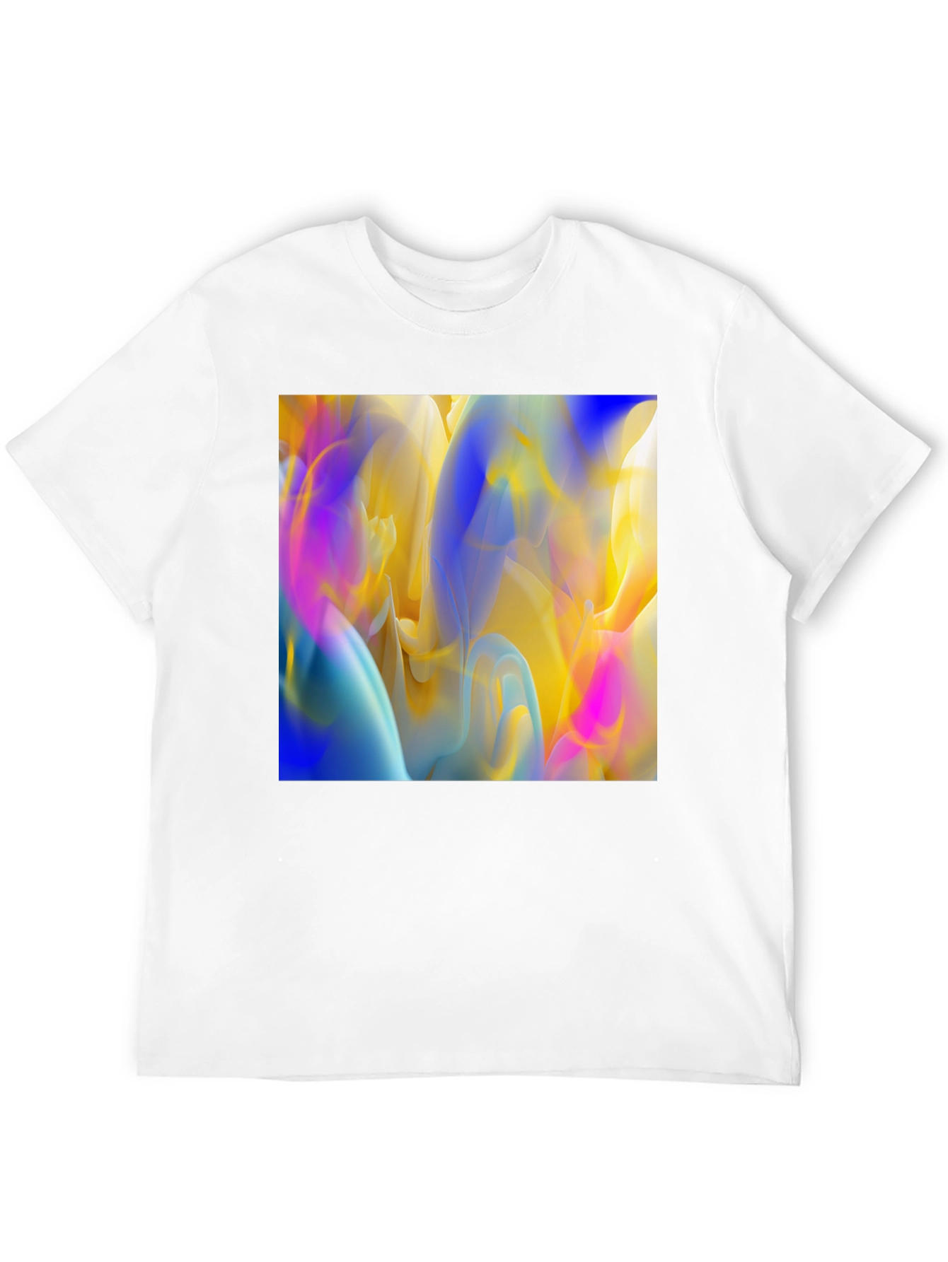 Abstract Art Black T-Shirt