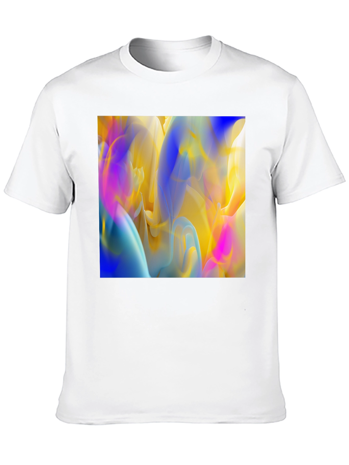 Abstract Art Black T-Shirt