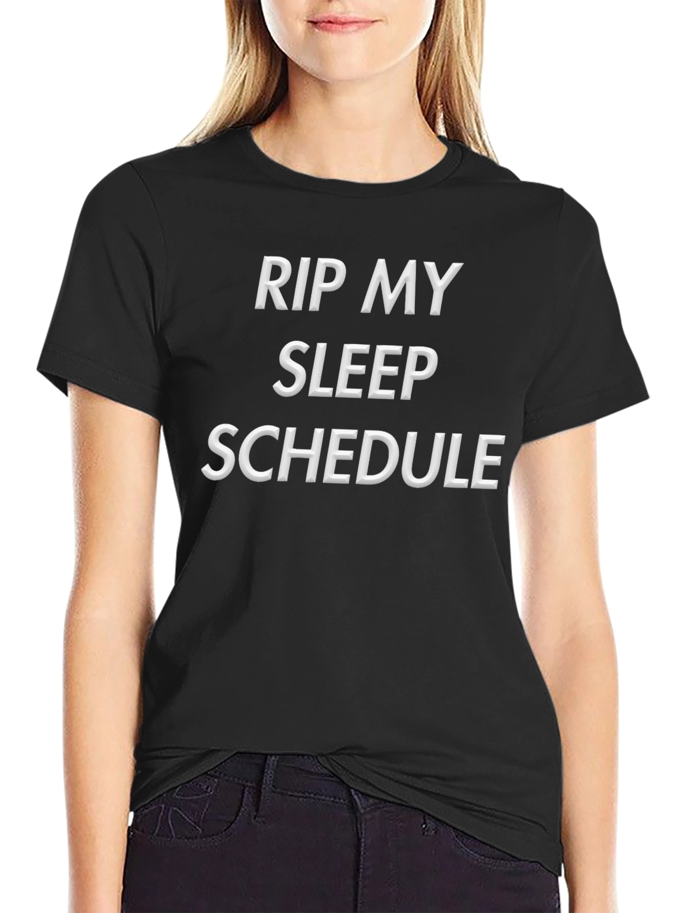 RIP My Sleep Schedule Graphic Tee