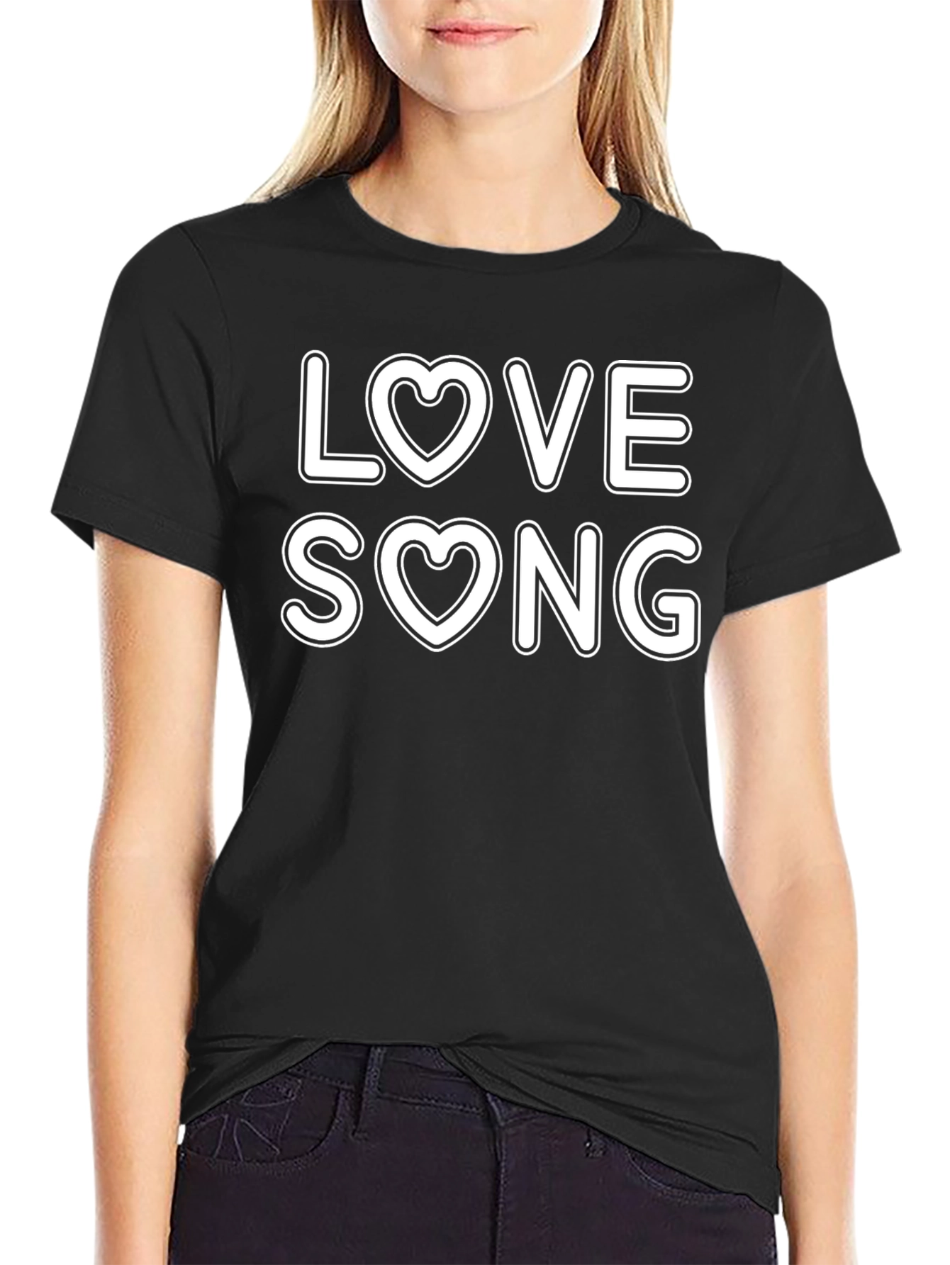 Love Song T-Shirt - Heart Graphic Tee