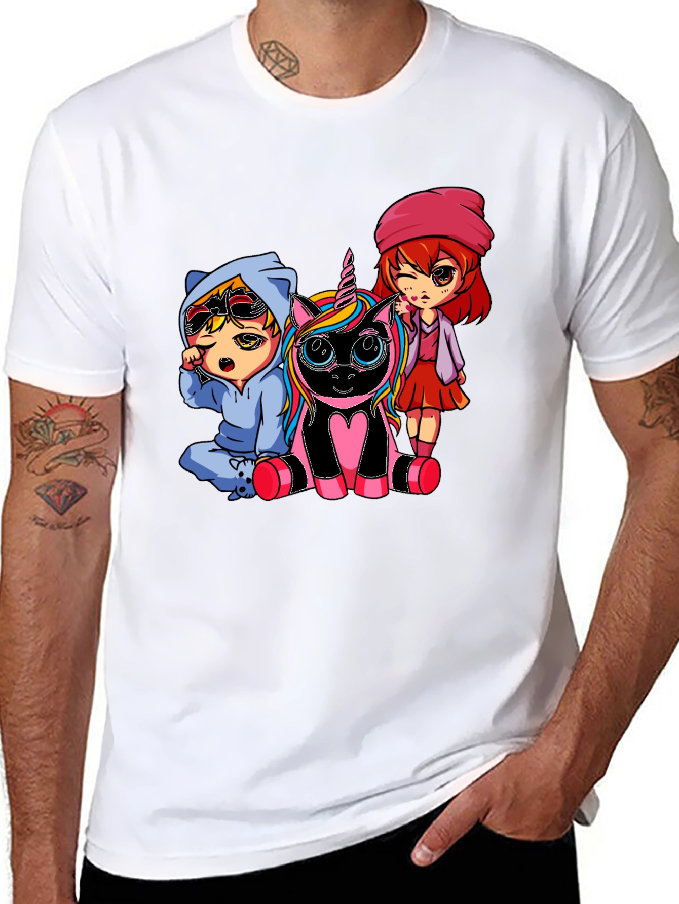 Anime Cartoon Graphic T-Shirt