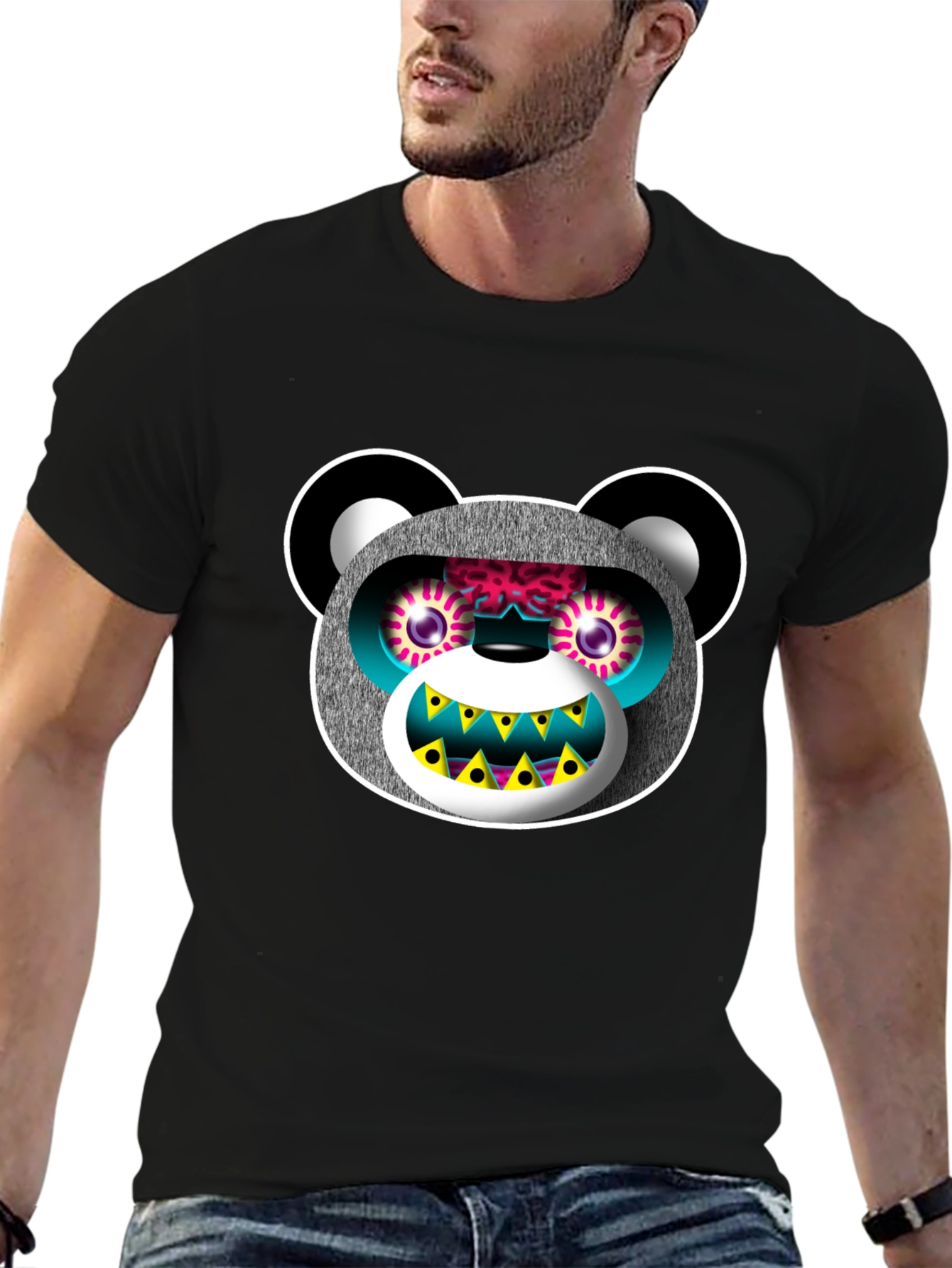 Funky Bear Graphic Tee