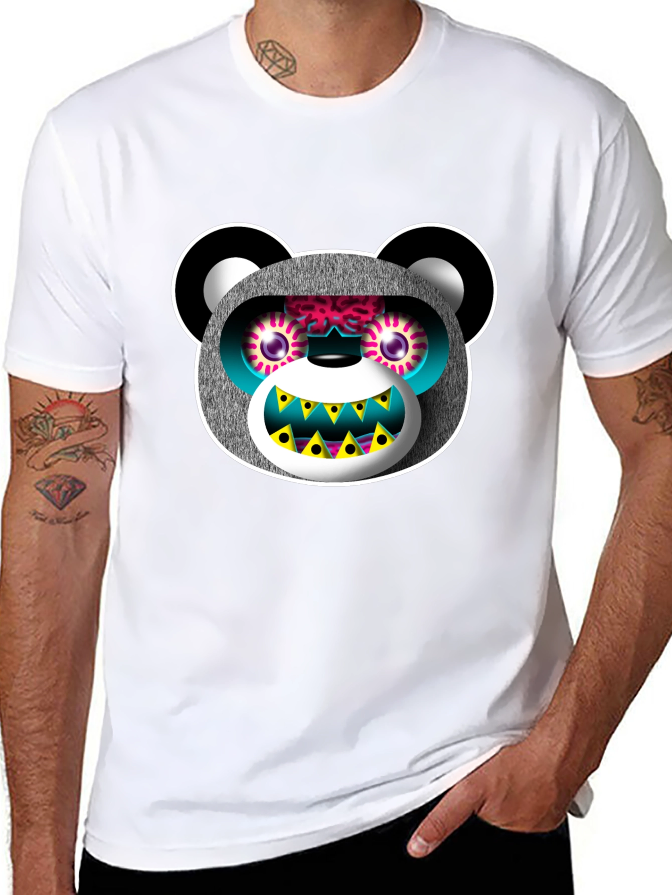 Funky Bear Graphic Tee