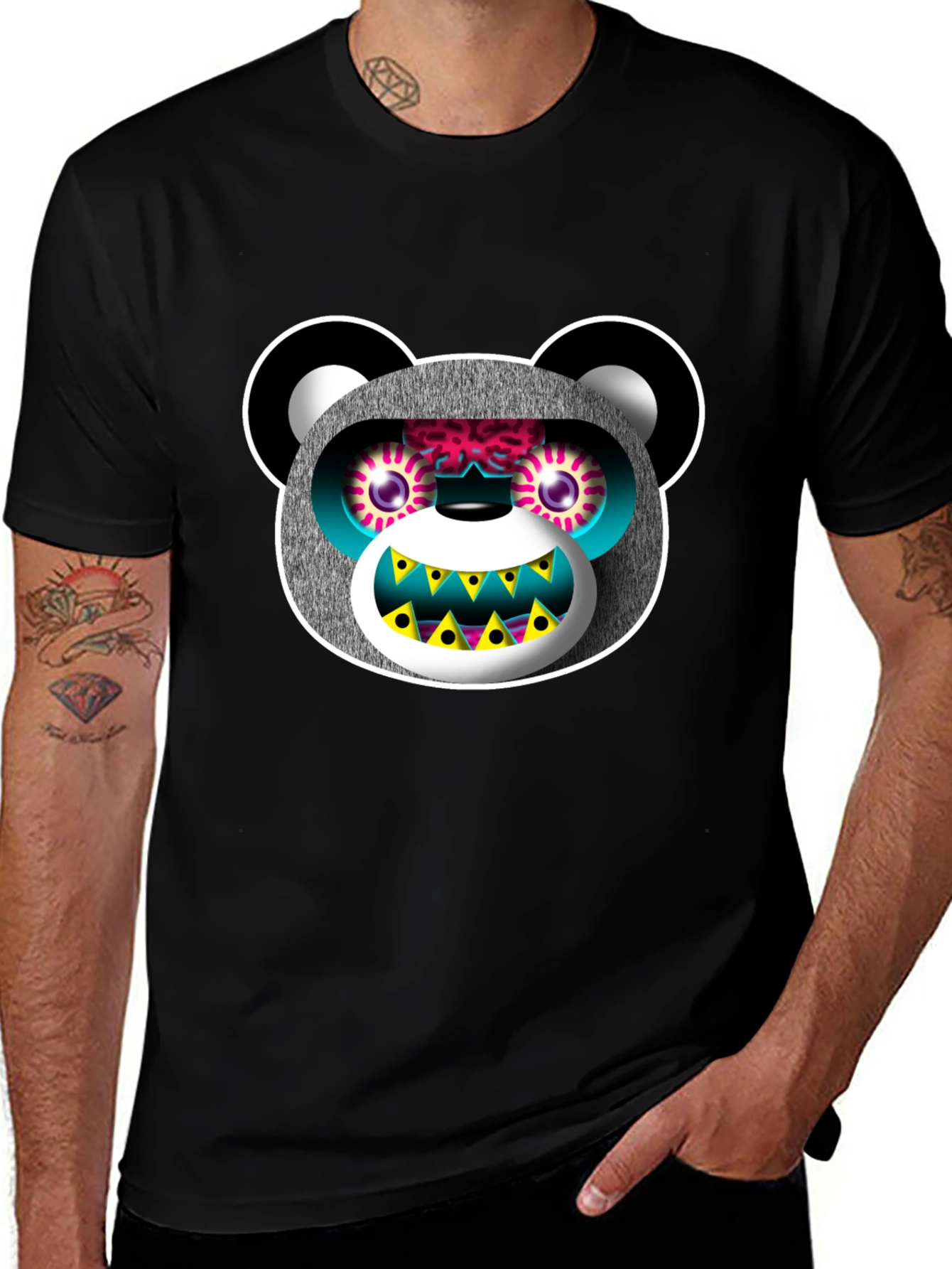 Funky Bear Graphic Tee