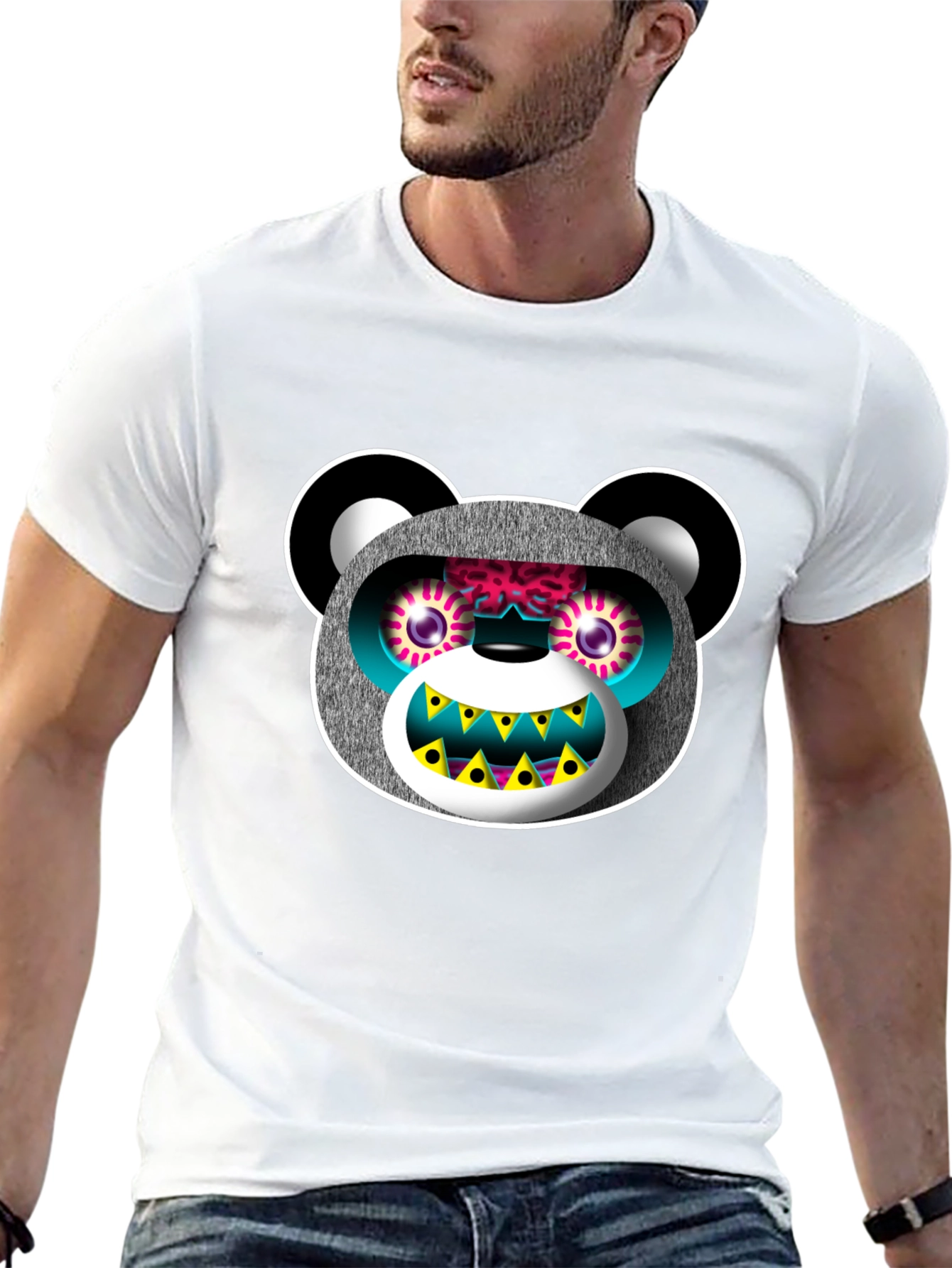 Funky Bear Graphic Tee