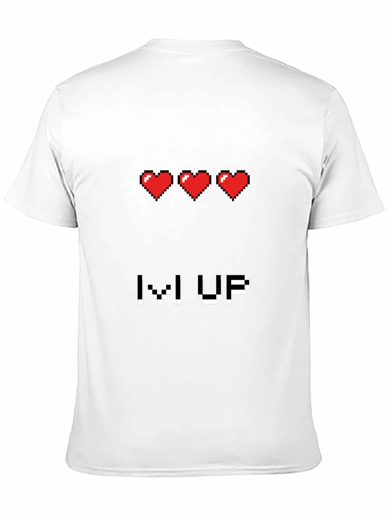 Pixel Heart Level Up Gamer T-Shirt