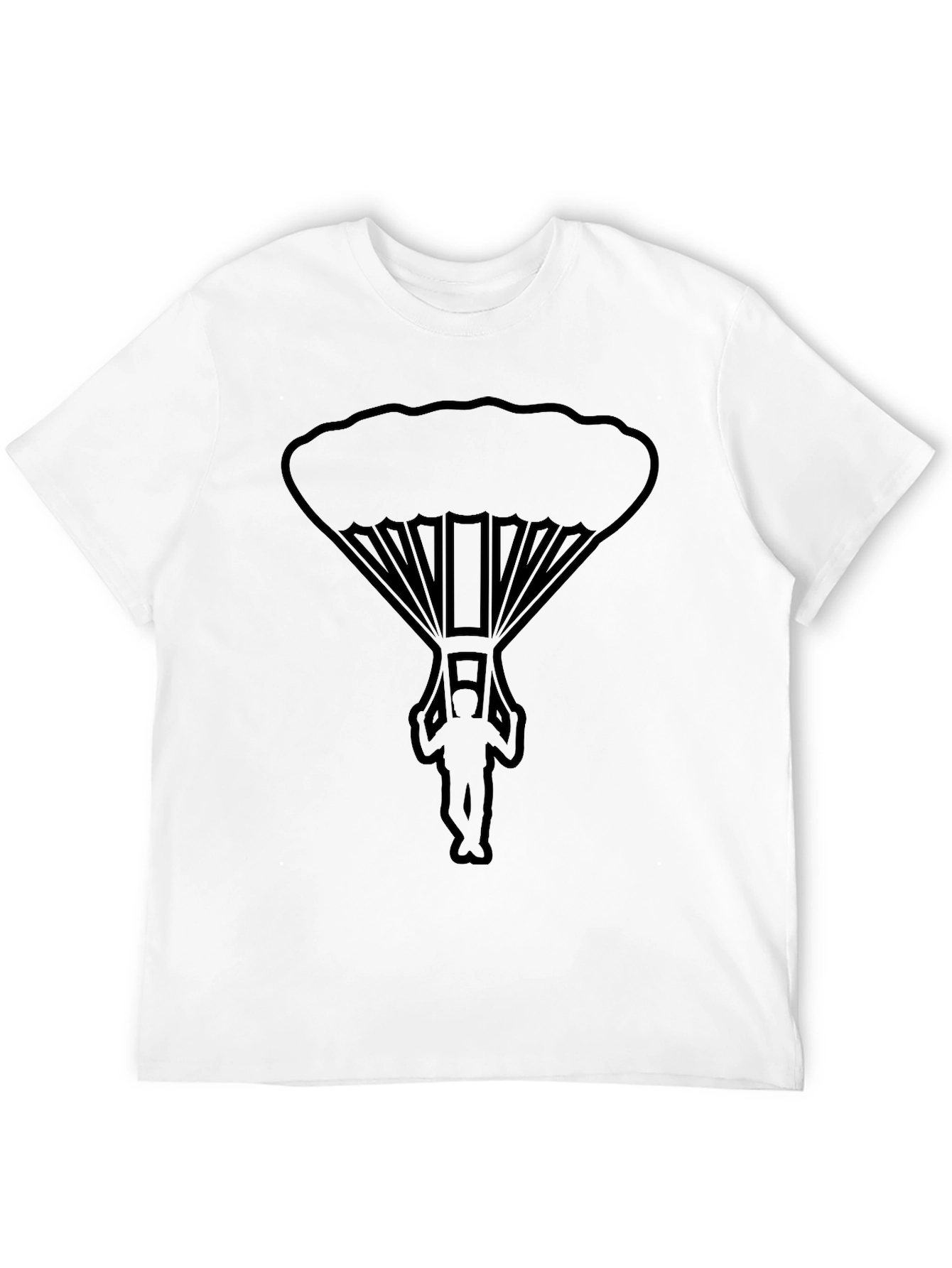 Parachute Graphic Tee - Skydiving Adventure Shirt