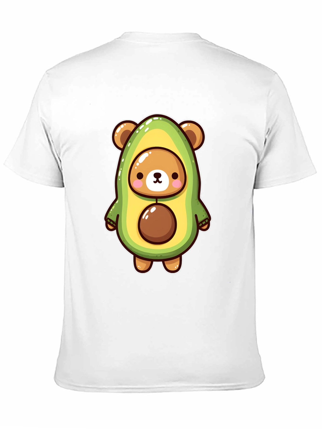 Avocado Bear Graphic Tee - Fun & Unique Design