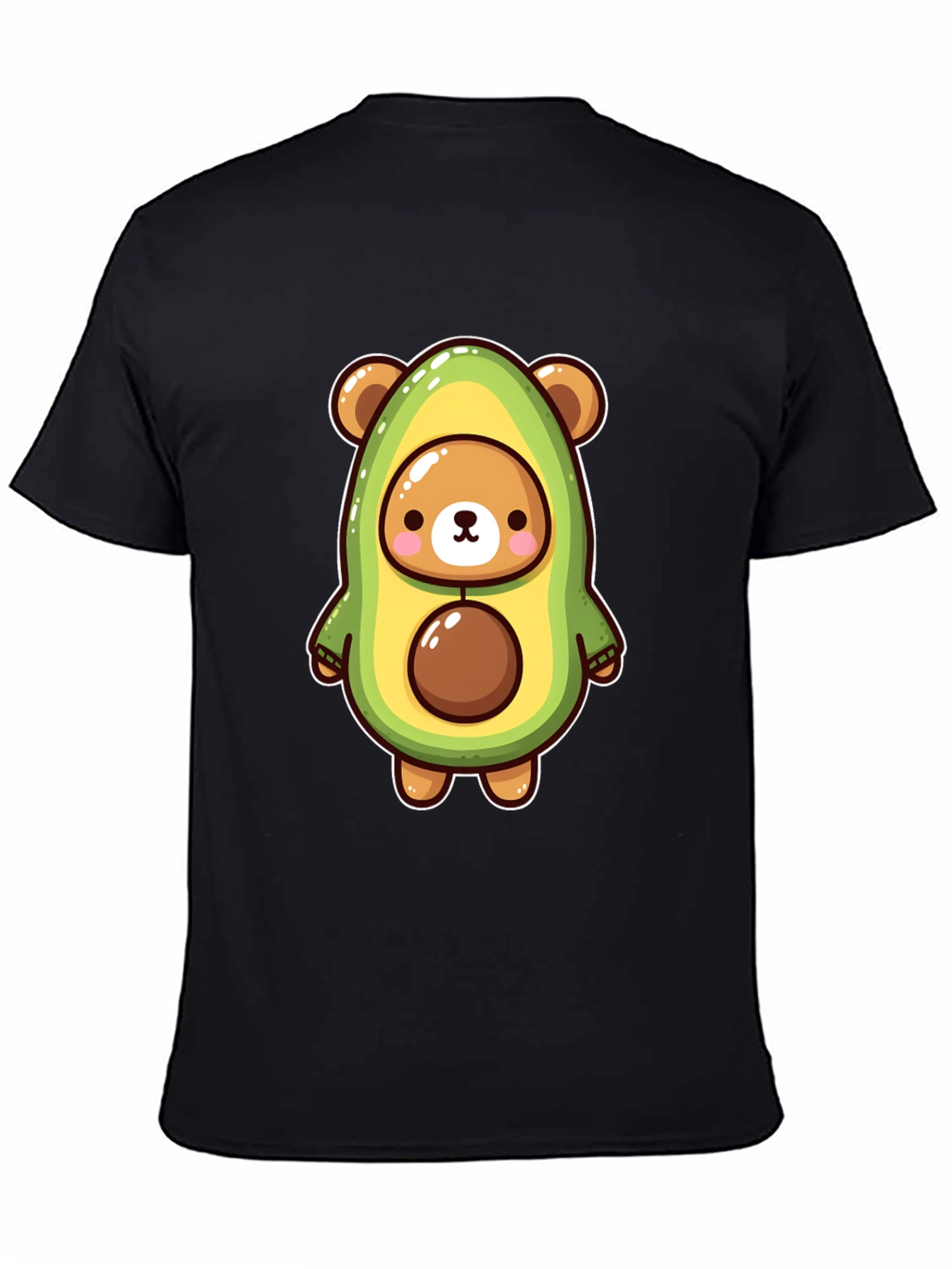 Avocado Bear Graphic Tee - Fun & Unique Design