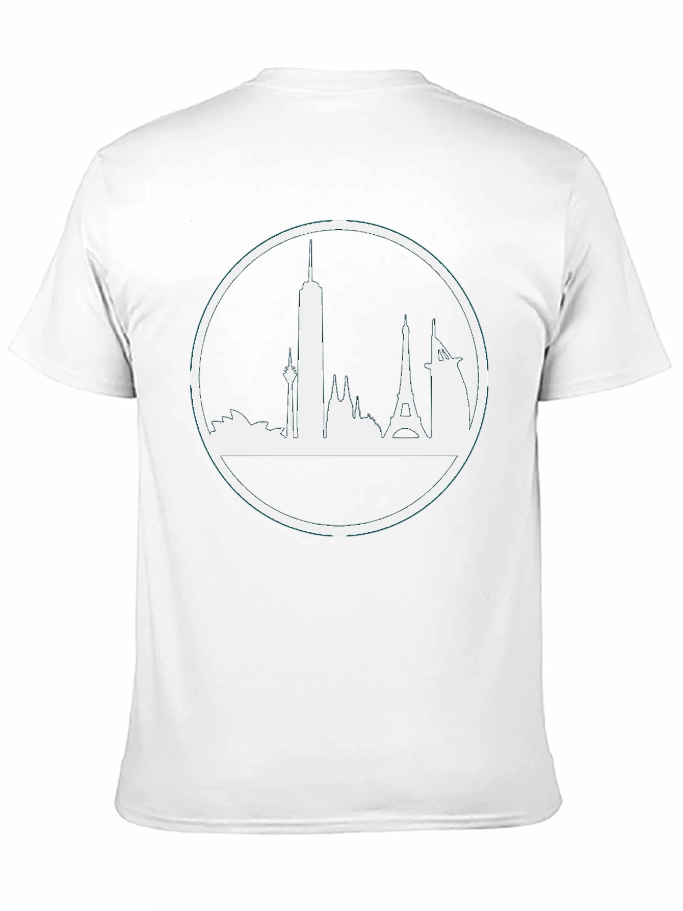 World Skyline T-Shirt - Black