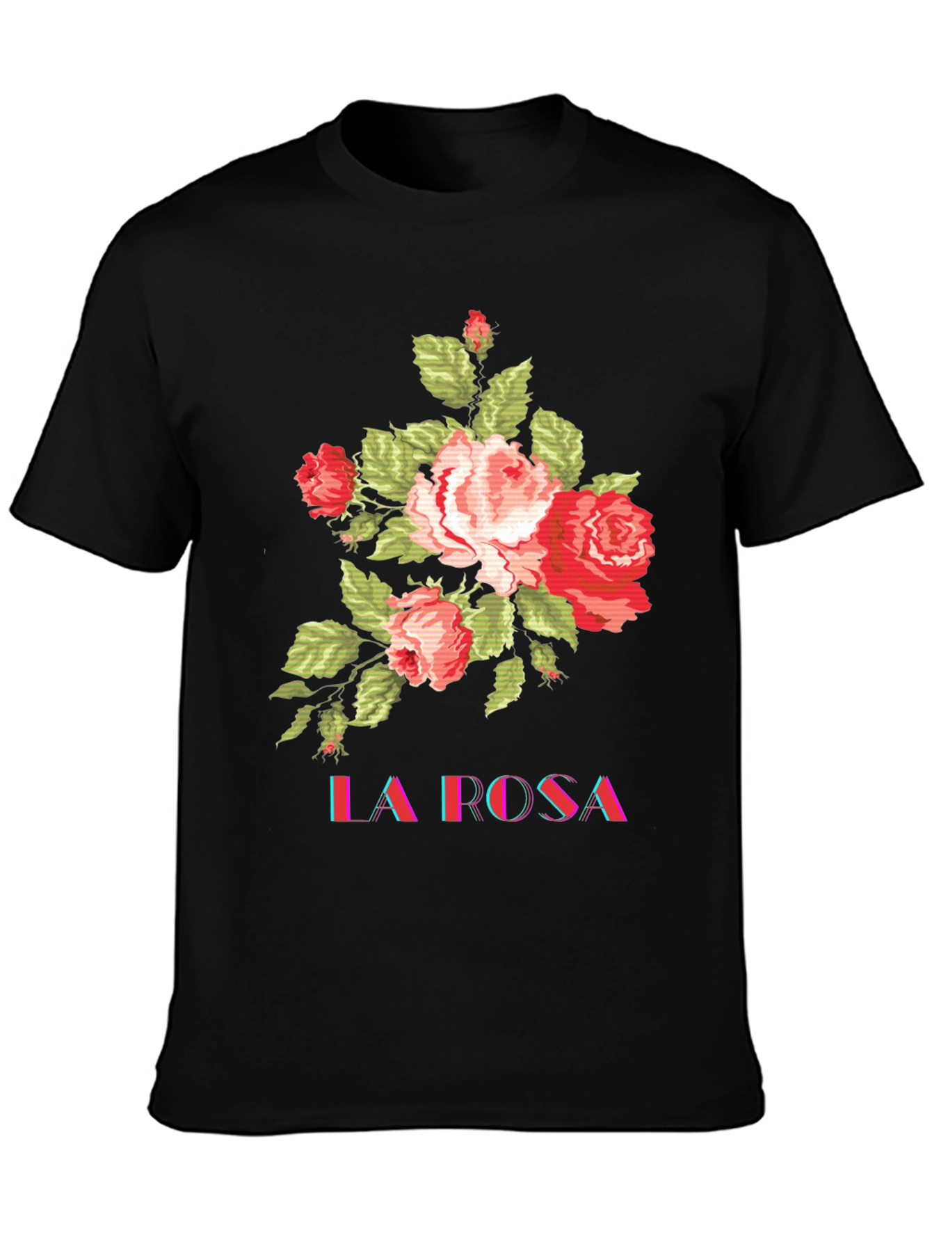 La Rosa Floral Graphic Tee