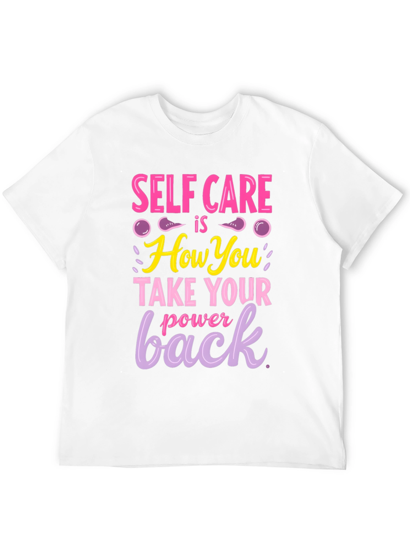 Self Care Power Back T-Shirt