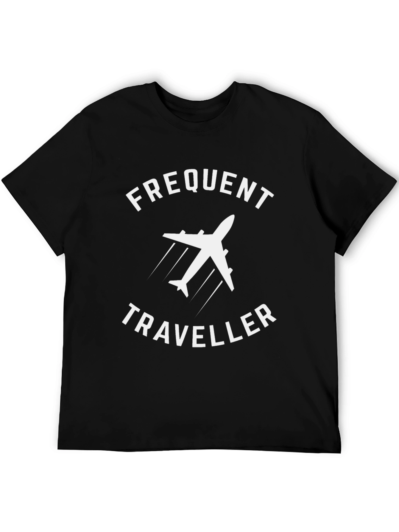 Frequent Traveller T-Shirt - Airplane Graphic Tee