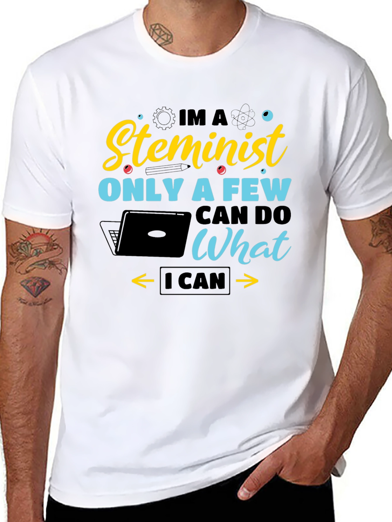 Steminist Graphic Tee - I Can Do What